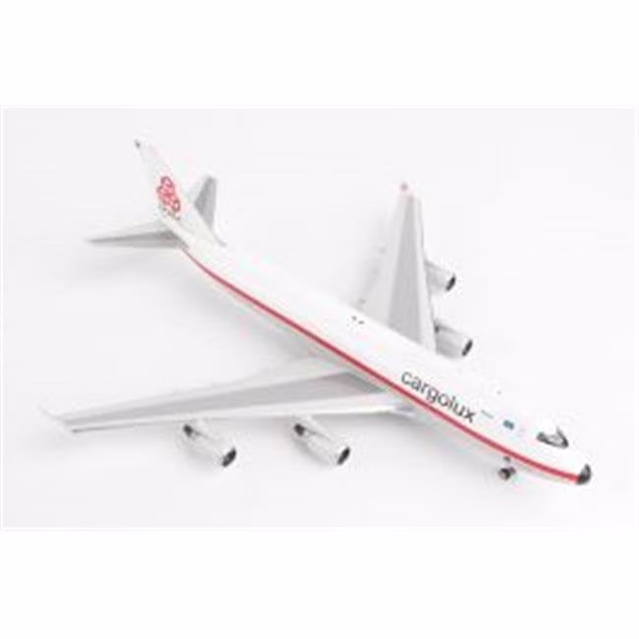 Phoenix  747-400F 1-400 Scale Retro Reg-LX-NCL Cargolux Model Airplane
