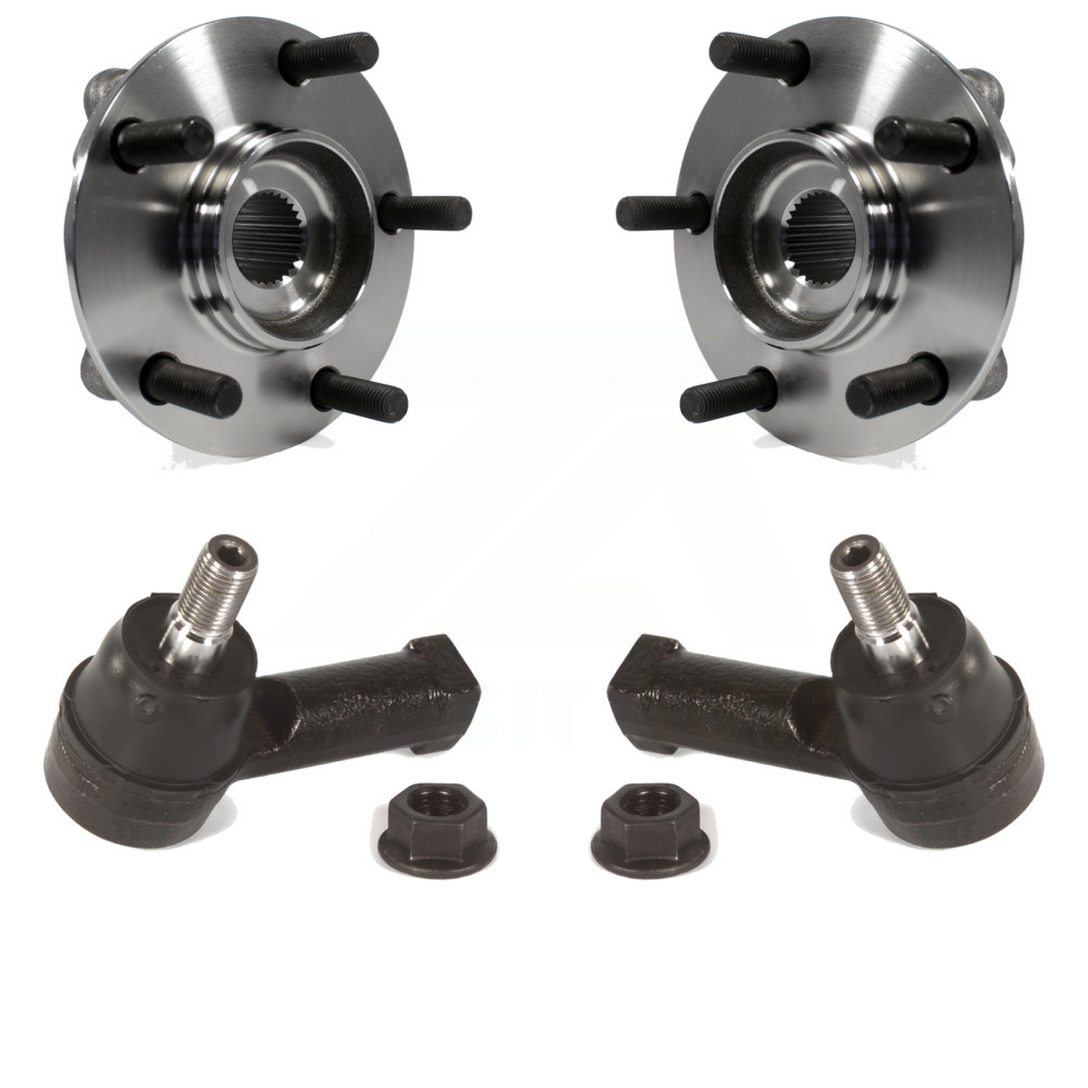 Transit Auto - Front Wheel Bearing And Tie Rod End Kit For Mitsubishi Lancer K7T-100237
