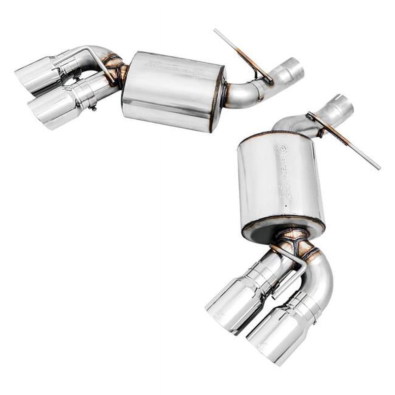 AWE Tuning 301542093 304 Stainless Steel Axle-Back Exhaust System with Quad Rear Exit
