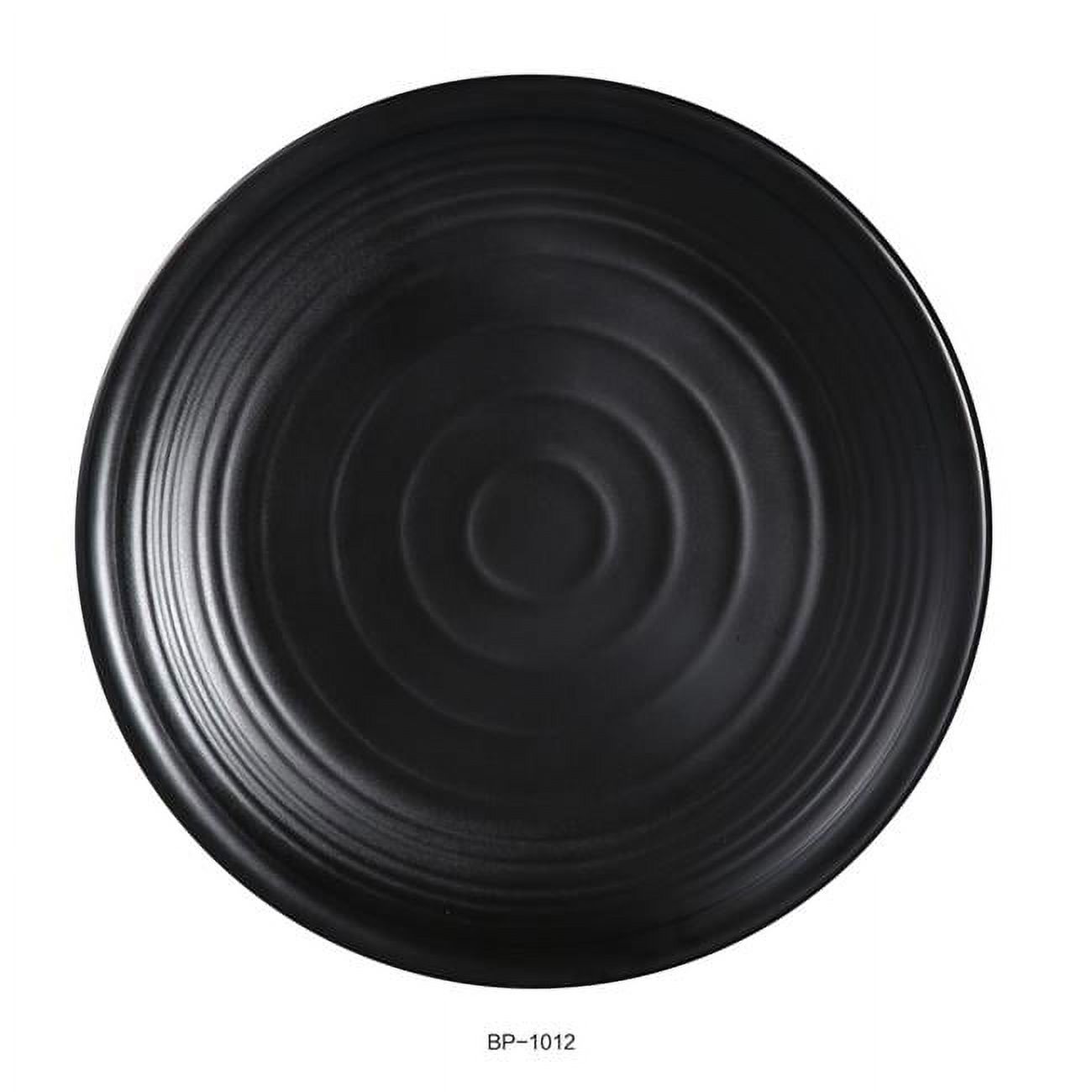 Yanco BP-1012 Black pearl-1 Round Plate, 12