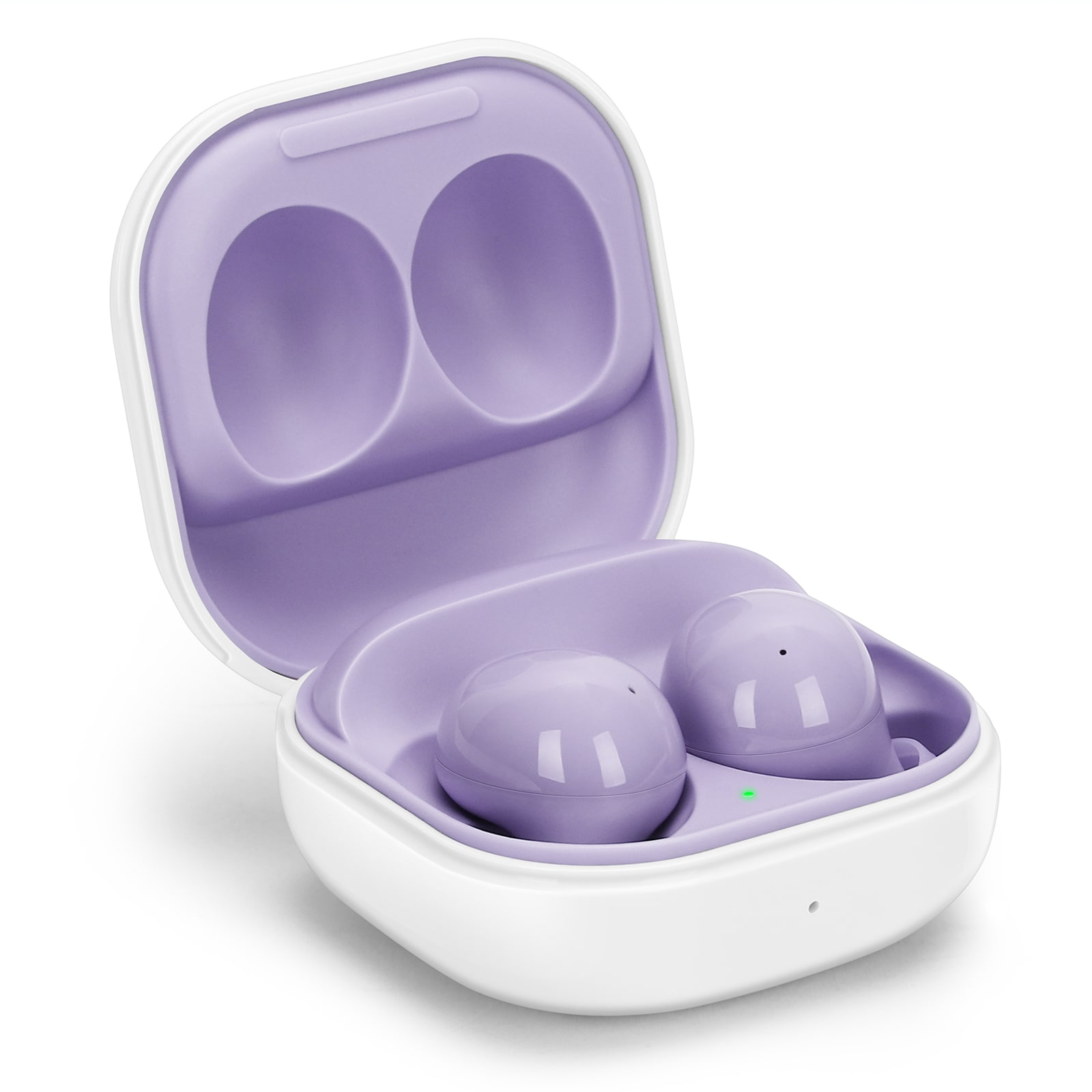 UrbanX Street Buds 2 for Micromax Canvas 1 2018 - Truly Wireless Bluetooth Headphones with Noise Isolation, Amplified Bass and Dual Dynamic Microphone - Purple