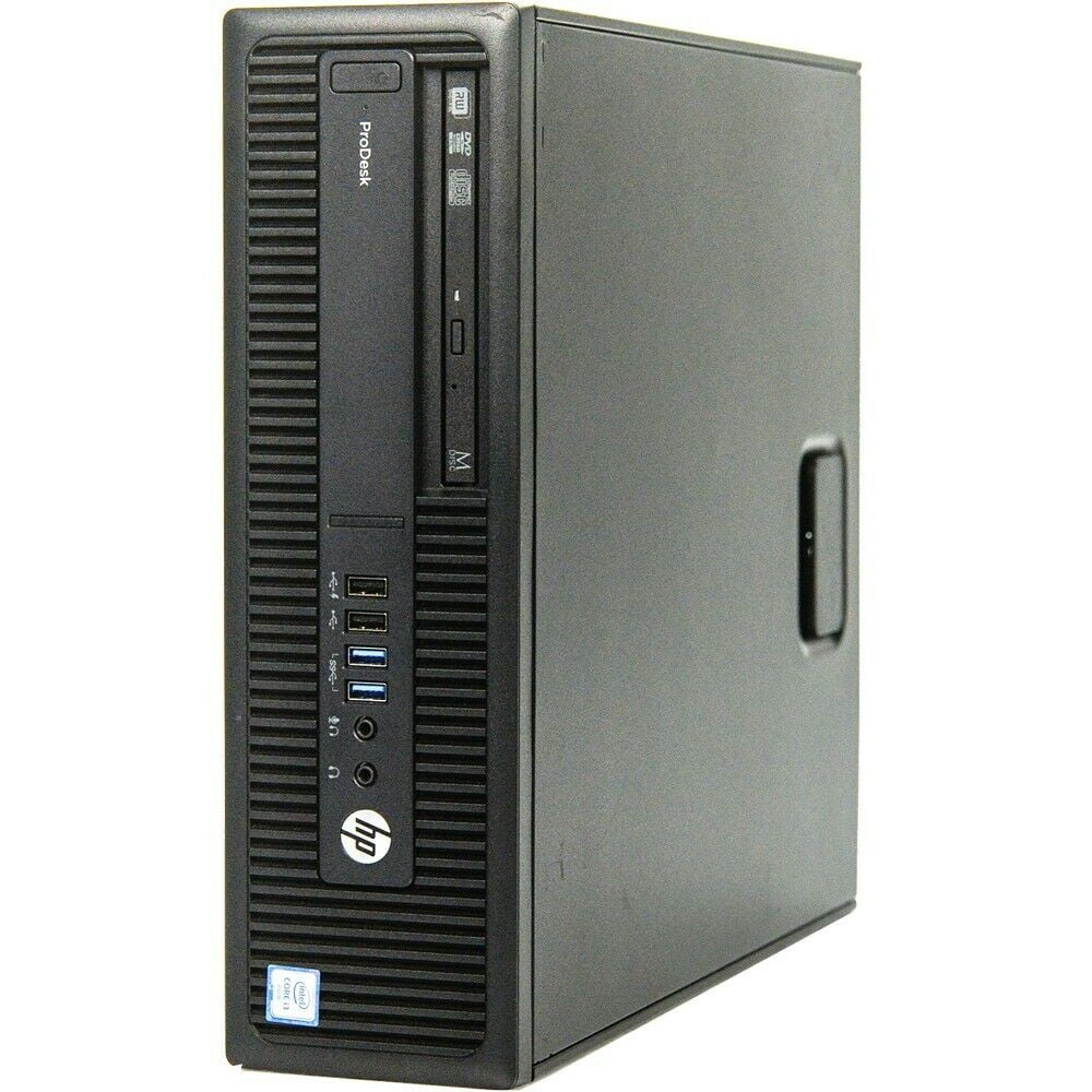 HP 600 G2 Desktop Computer Intel Pentium G4400 3.3GHz CPU 8GB Ram, 240GB SSD, 1TB HDD, New 20