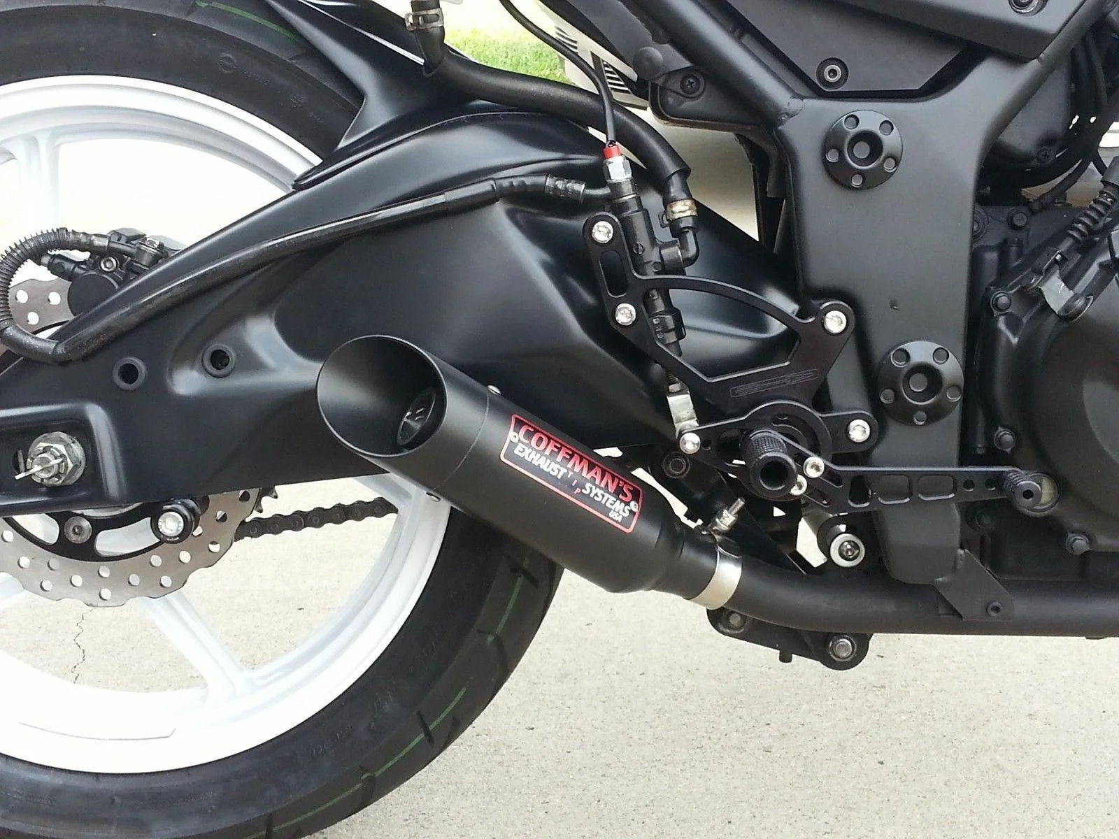 2008-2012 Kawasaki Ninja 250 Coffman Shorty Exhaust