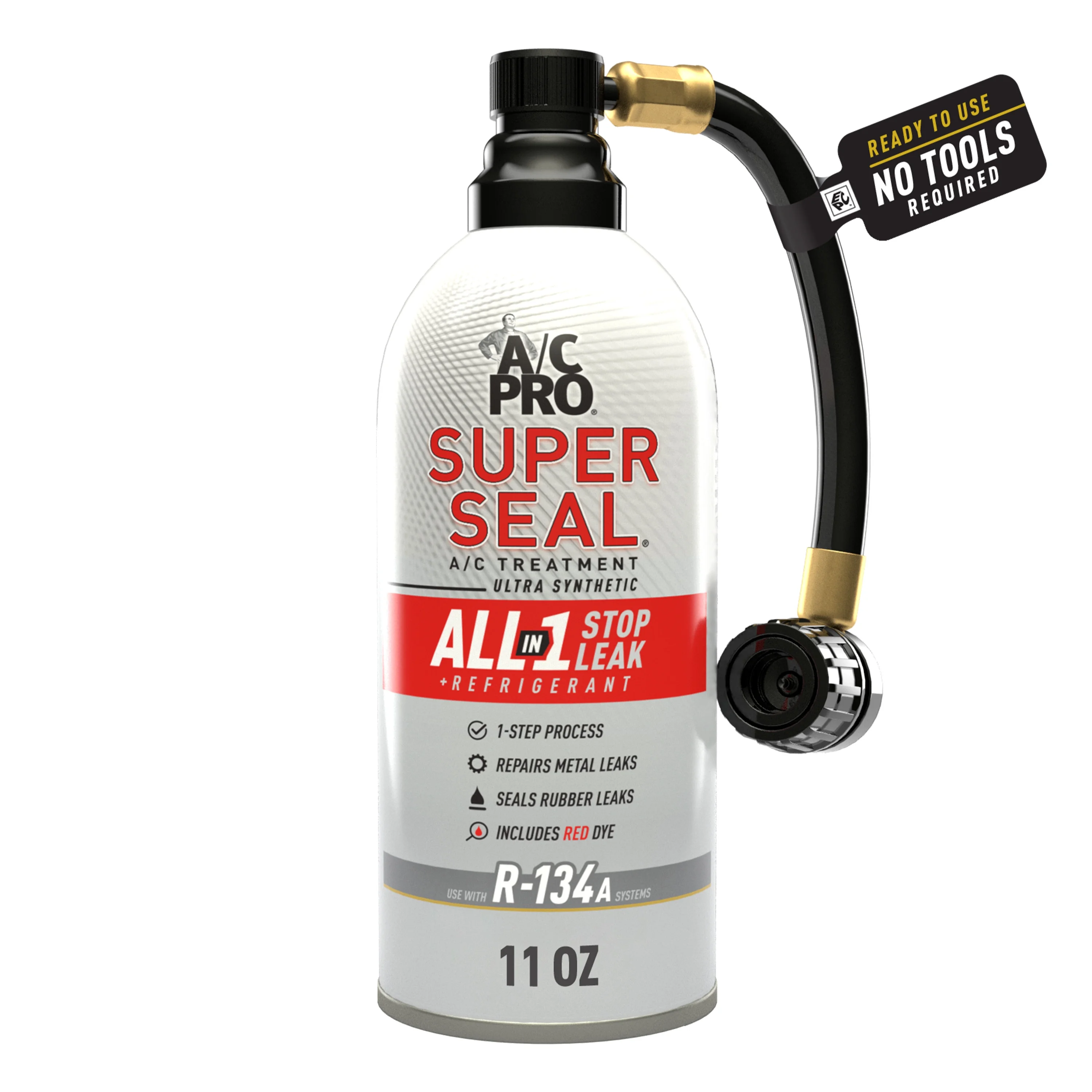 A/C Pro Super Seal All-in-one Stop Leak w/Refrigerant (11 oz)