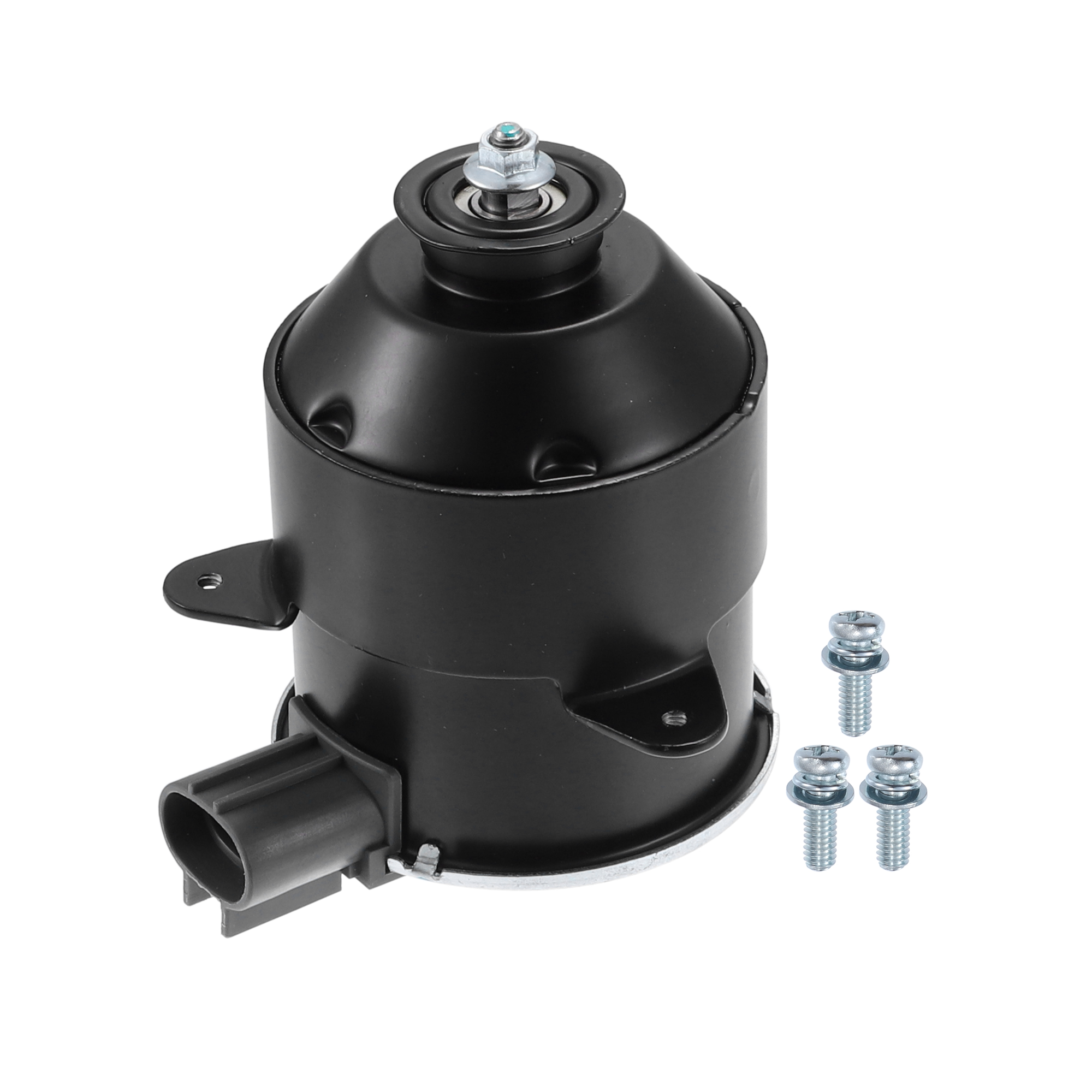 Unique Bargains A/C Condenser Radiator Cooling Fan Motor Fit for Honda Odyssey 1Pcs Black Silver Tone