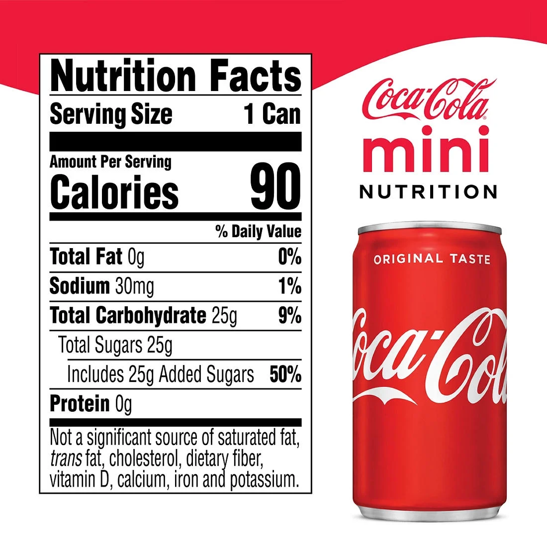 Coca-Cola Mini, 30 pk./7.5 oz. cans