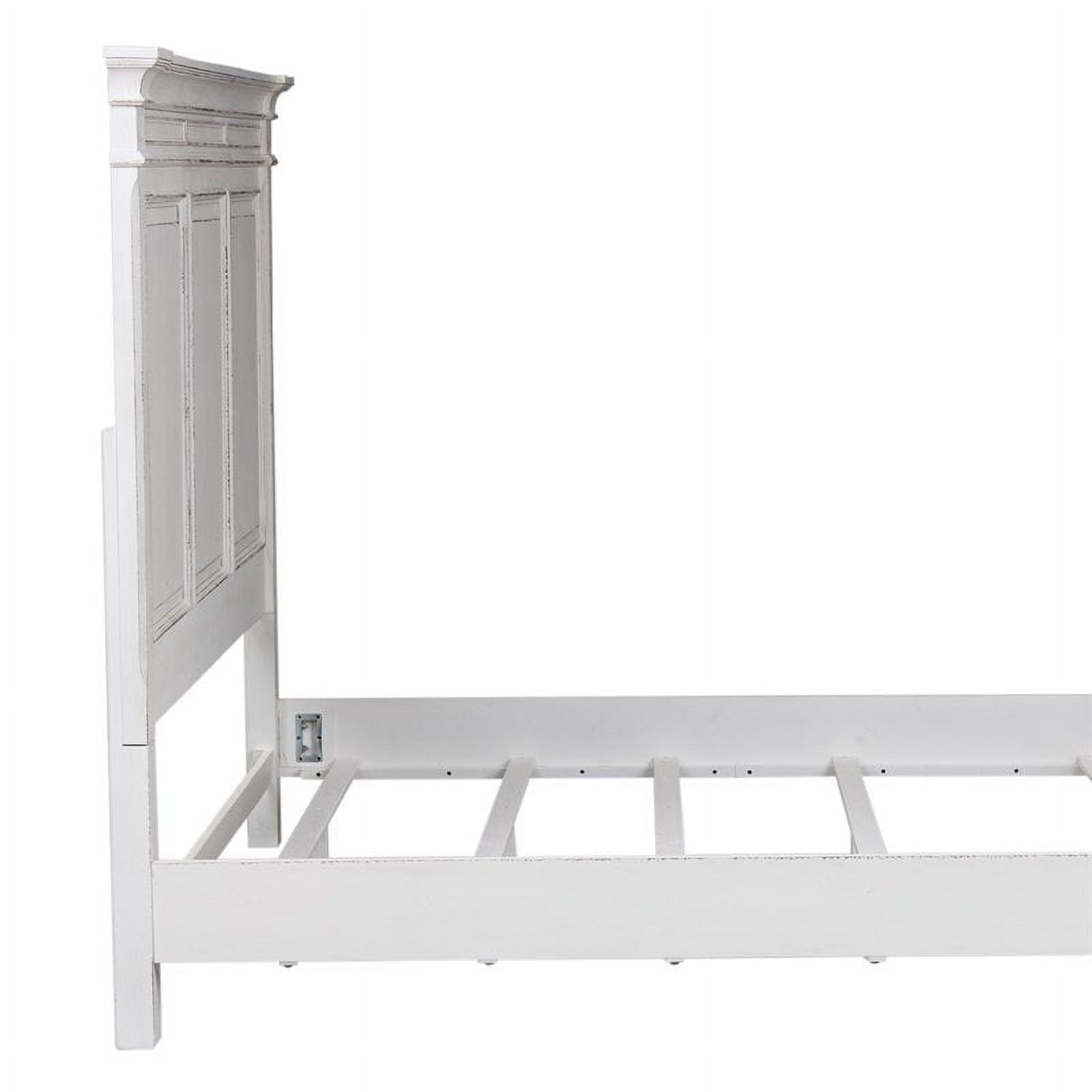 Abbey Park White King Panel Headboard