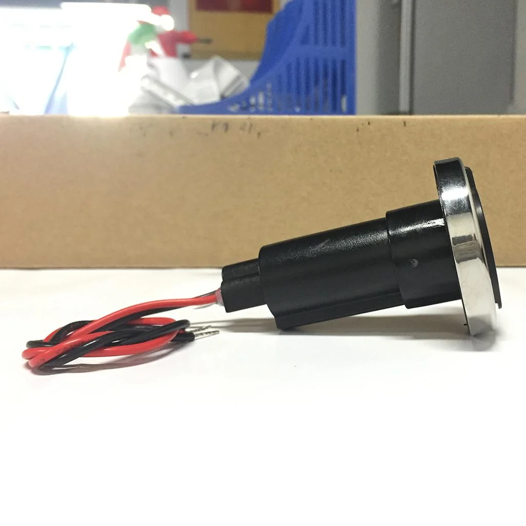 Marine Boat 2 Pin Stern Light Pole Base Replacement Waterproof Cover Stern Light Base