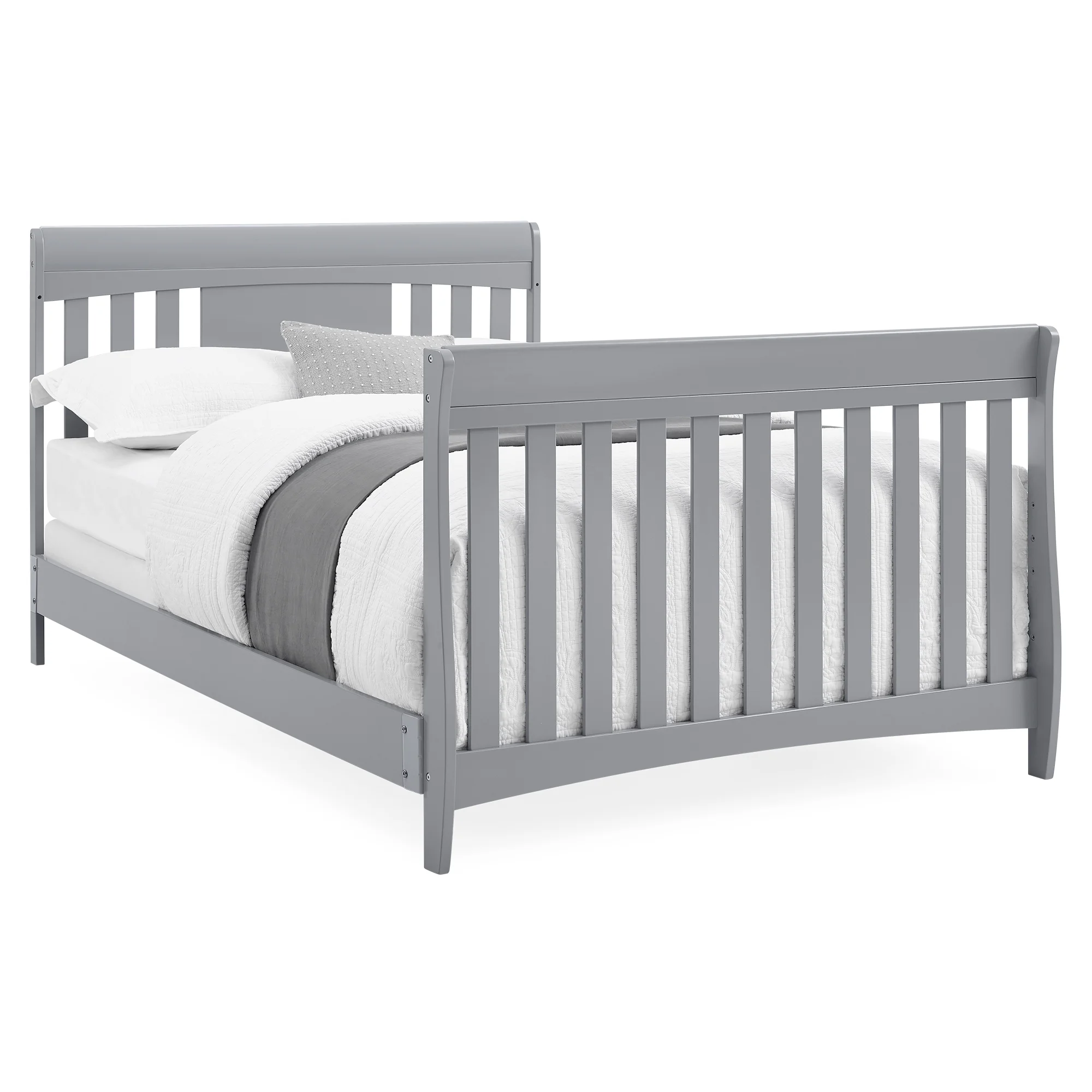 Delta Children Richmond 6-in-1 Convertible Baby Crib, Grey