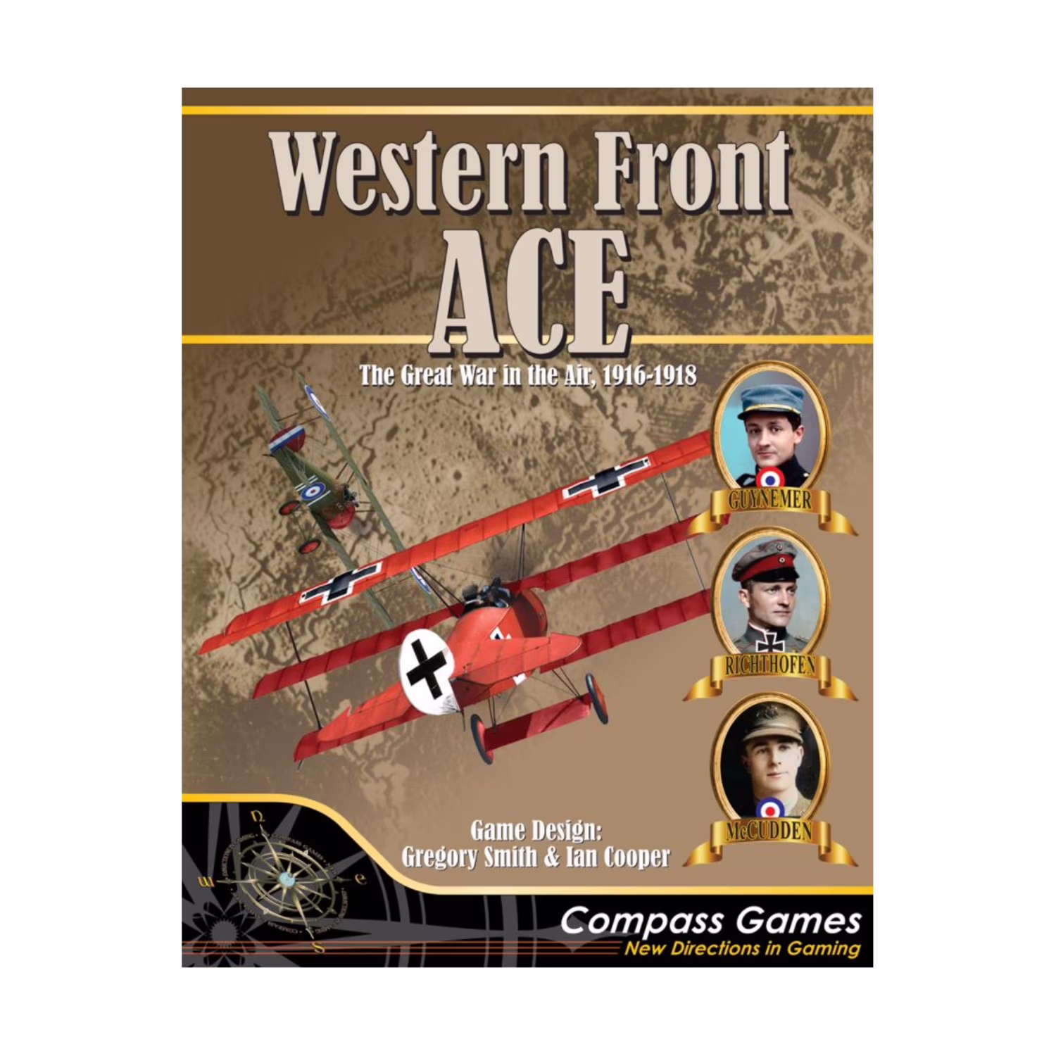 Compass Games  Western Front Ace Board Game
