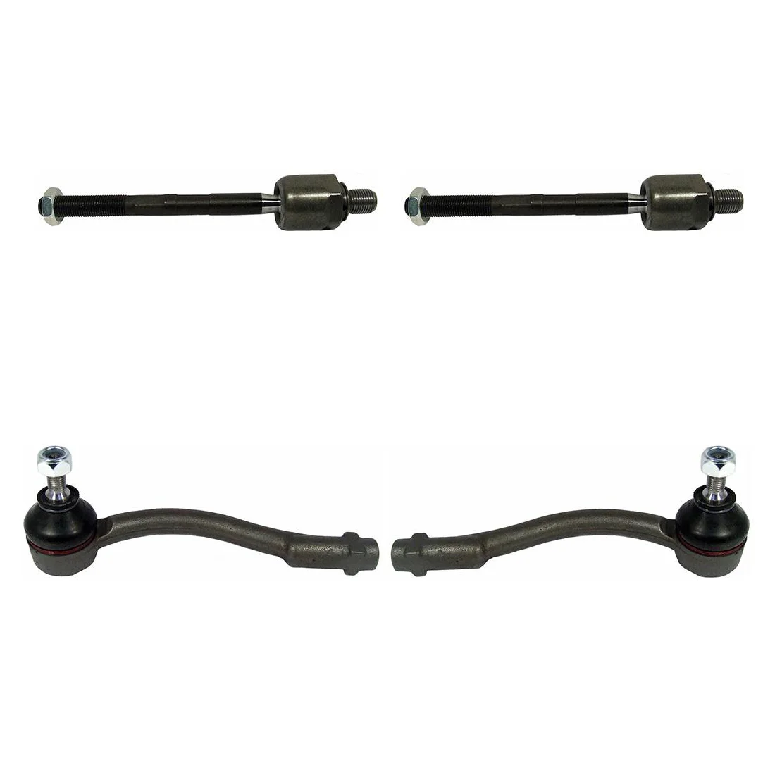 Delphi Outer Inner Tie Rod Ends Fits Hyundai Accent 2006 2007 2008 2009 2010 2011