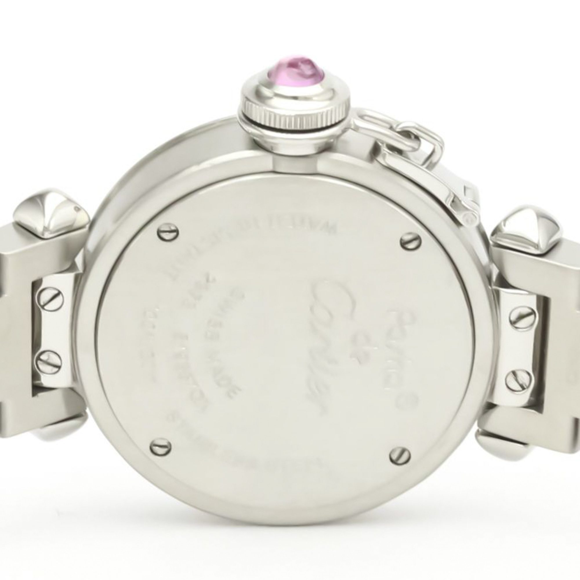 Used Cartier Miss Pasha Quartz Stainless Steel Women's Dress Watch W 314 0008