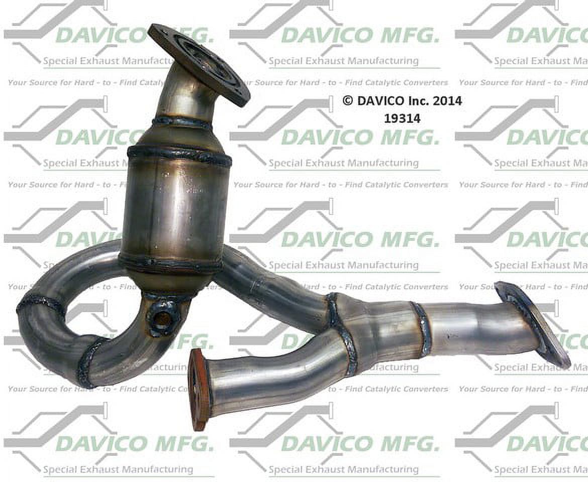 Davico Mfg Catalytic Converter P/N:19314 Fits select: 2008-2012 CHEVROLET MALIBU, 2007-2008 SATURN AURA