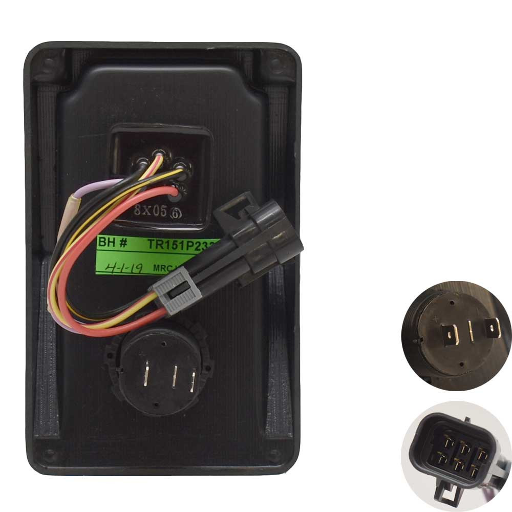 Triton Boat Ignition Switch Panel 207718 | 260 LTS Pro Plastic