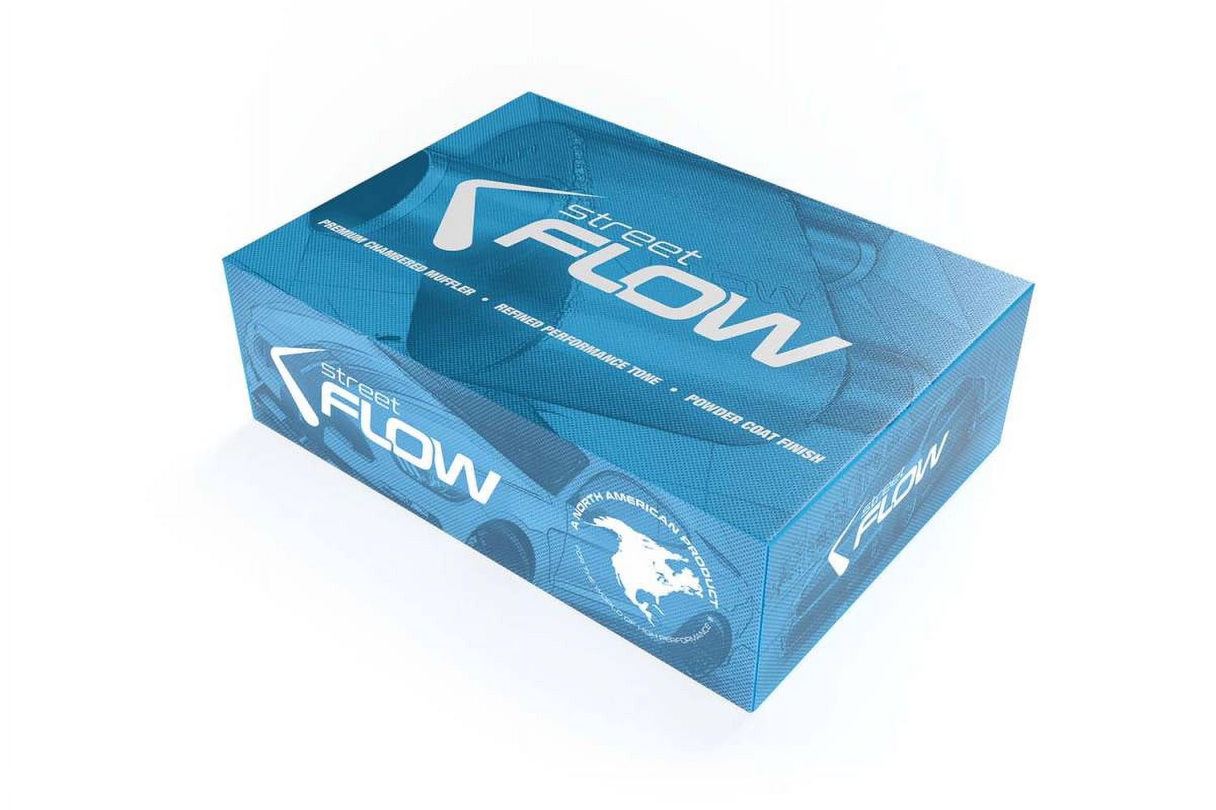 Street Flow Muffler 3DUAL 2.25OUT 7BODY