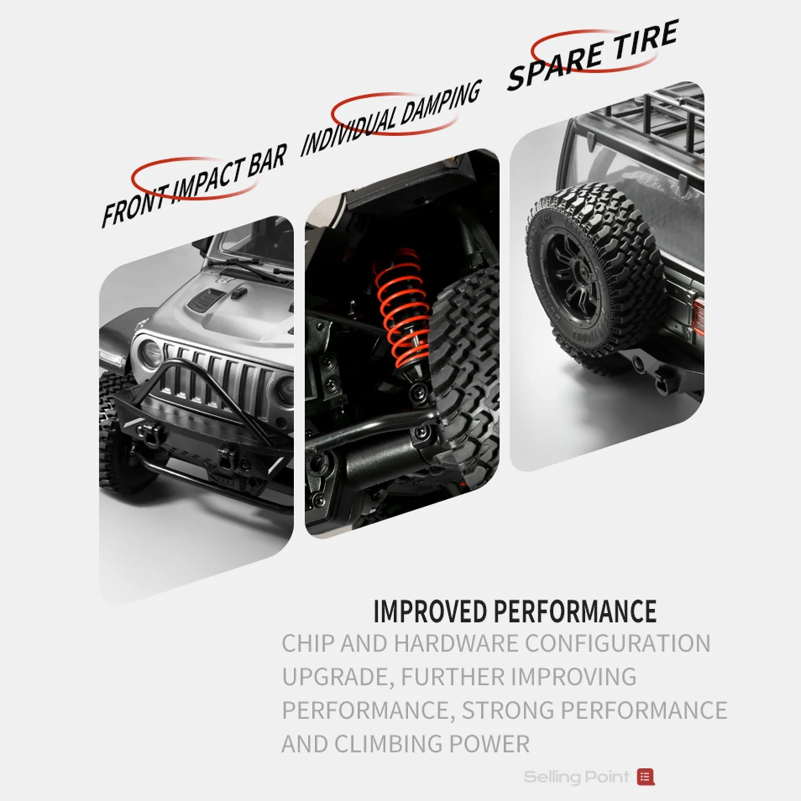 OWSOO Remote control car,4 Wheel Drive Remote Crawler Remote Car 12 Scale 4 1 12 Scale COMETX ERYUE car Car Kids 3 Battery Car Off-Road Remote