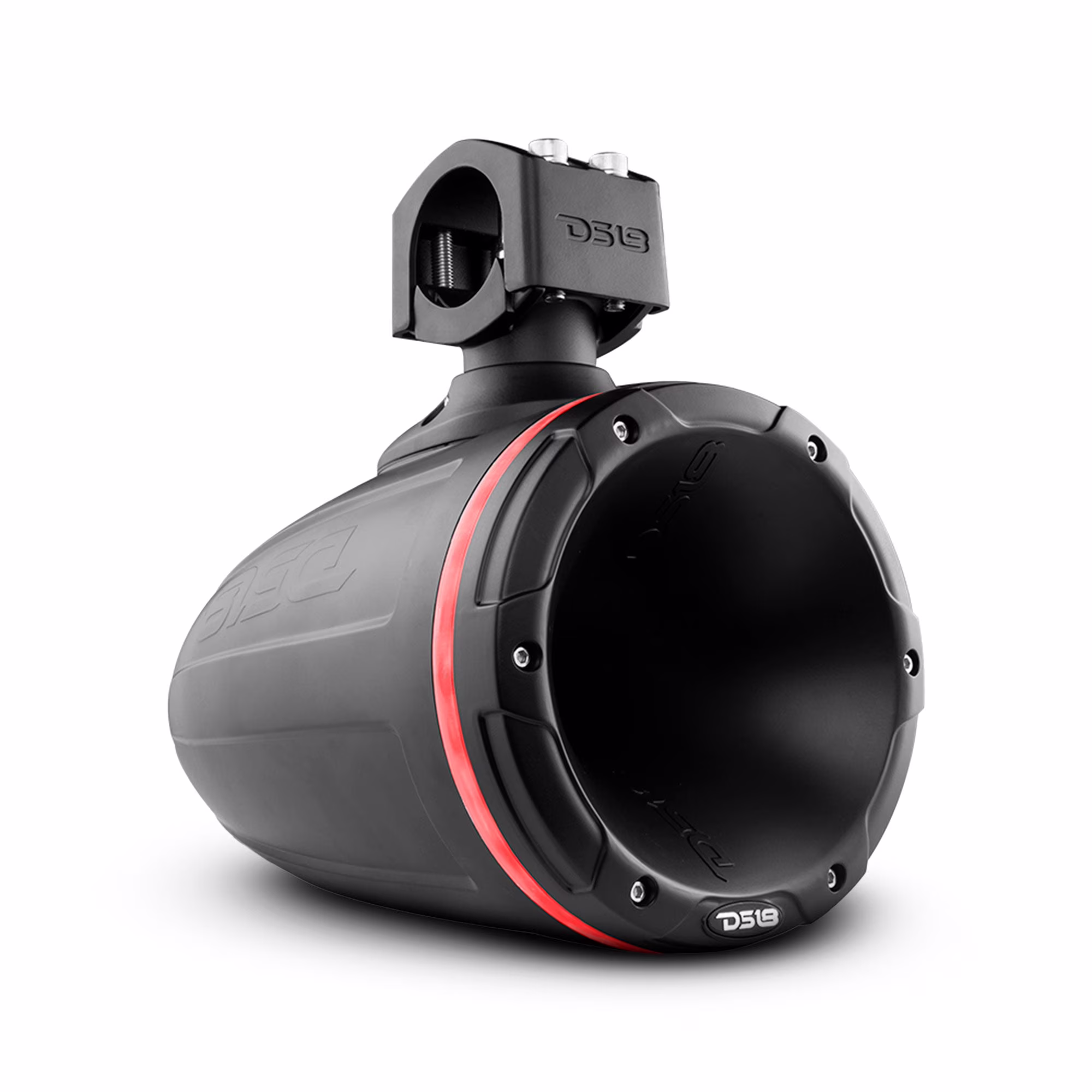 DS18 HYDRO 1.75 Driver Wakeboard Pod Tower Speaker w/Integrated RGB LED Lights - Black - 900W [NXL-XDT/BK]