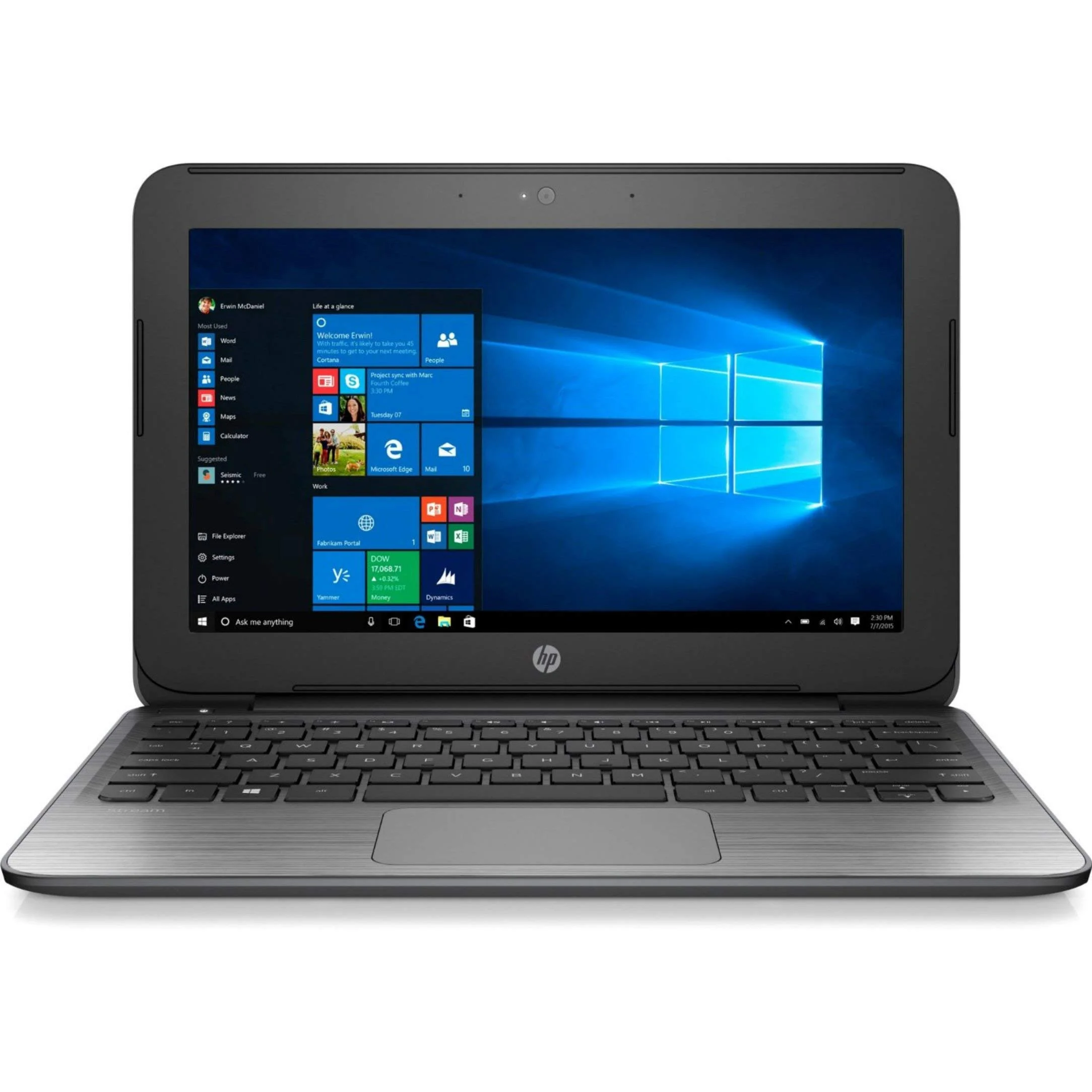 Laptop HP Stream 11 Pro G2 -11.6” Intel Celeron N3050 Ram 4GB 64GB SSD - Windows 10 Pro (Used)