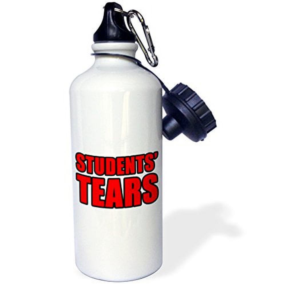 Students Tears Red 21 oz Sports Water Bottle wb-223855-1