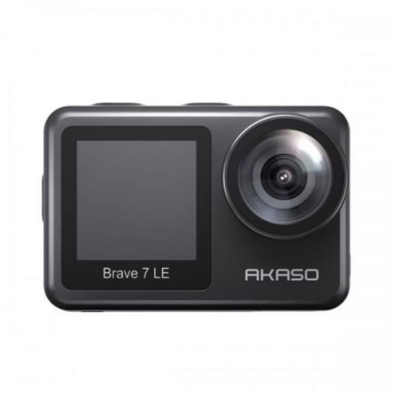 Akaso Brave 7 7 in. 4K30FPS 20MP Wi-Fi Action Camera with Touch Screen IPX8 33FT Water