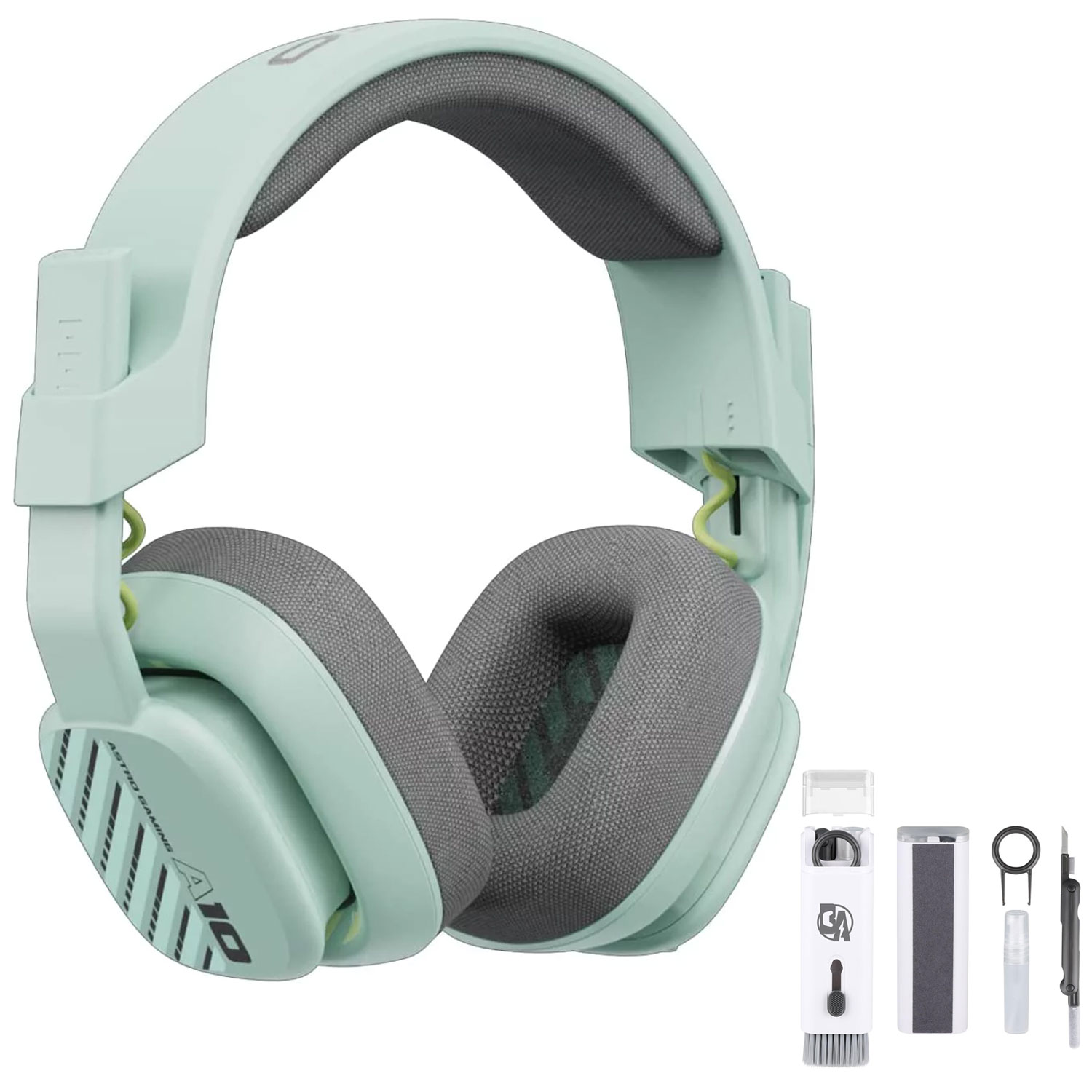 Astro Gaming A10 Gen 2 Wired Stereo Over-the-Ear Gaming Headset Mint With Bolt Axtion Cleaning Kit Bundle Like New