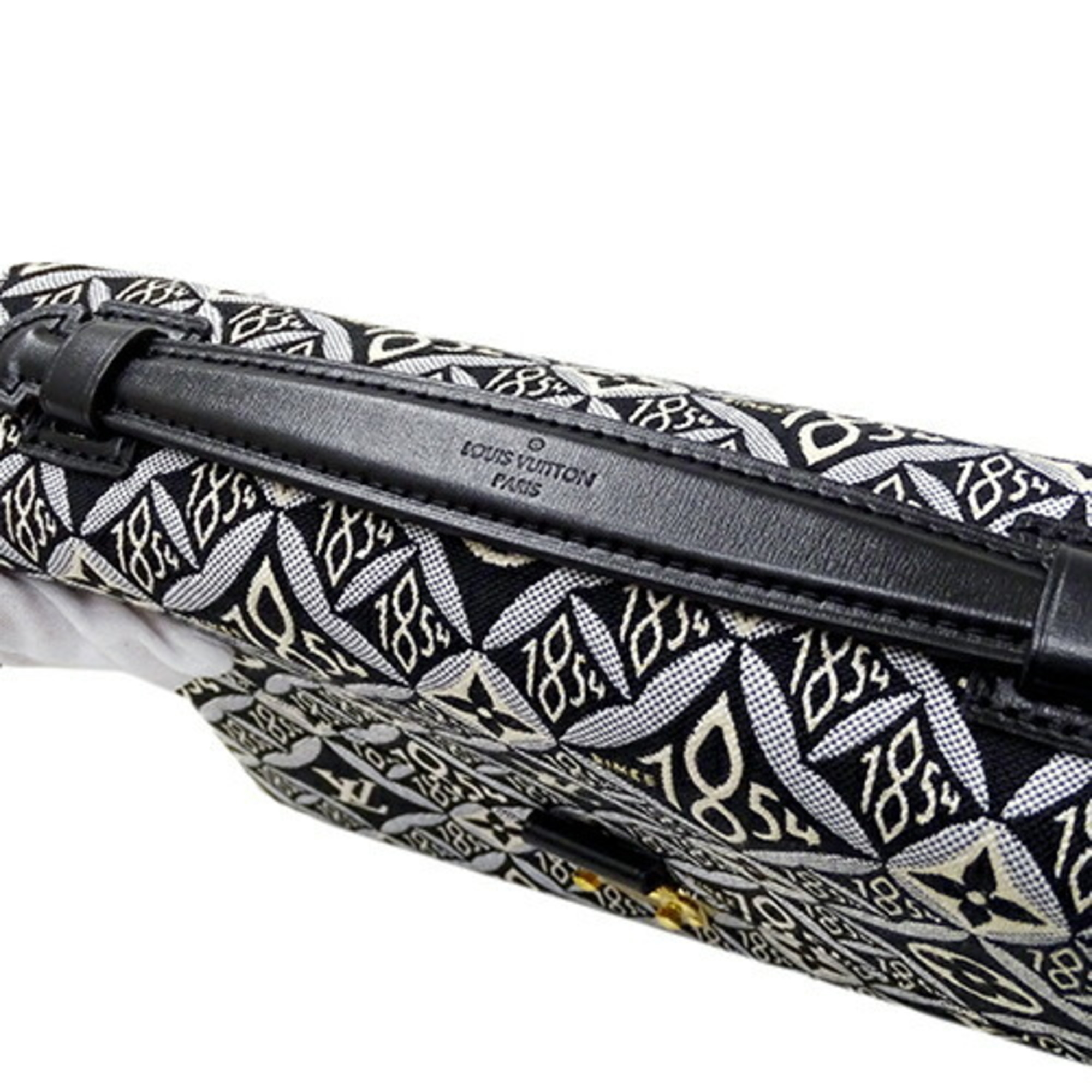 Pre-Owned Louis Vuitton LOUIS VUITTON Bag Monogram Jacquard SINCE 1854 Ladies Handbag Shoulder Pochette Metis MM Gray M57272 2020 Collection (Good)