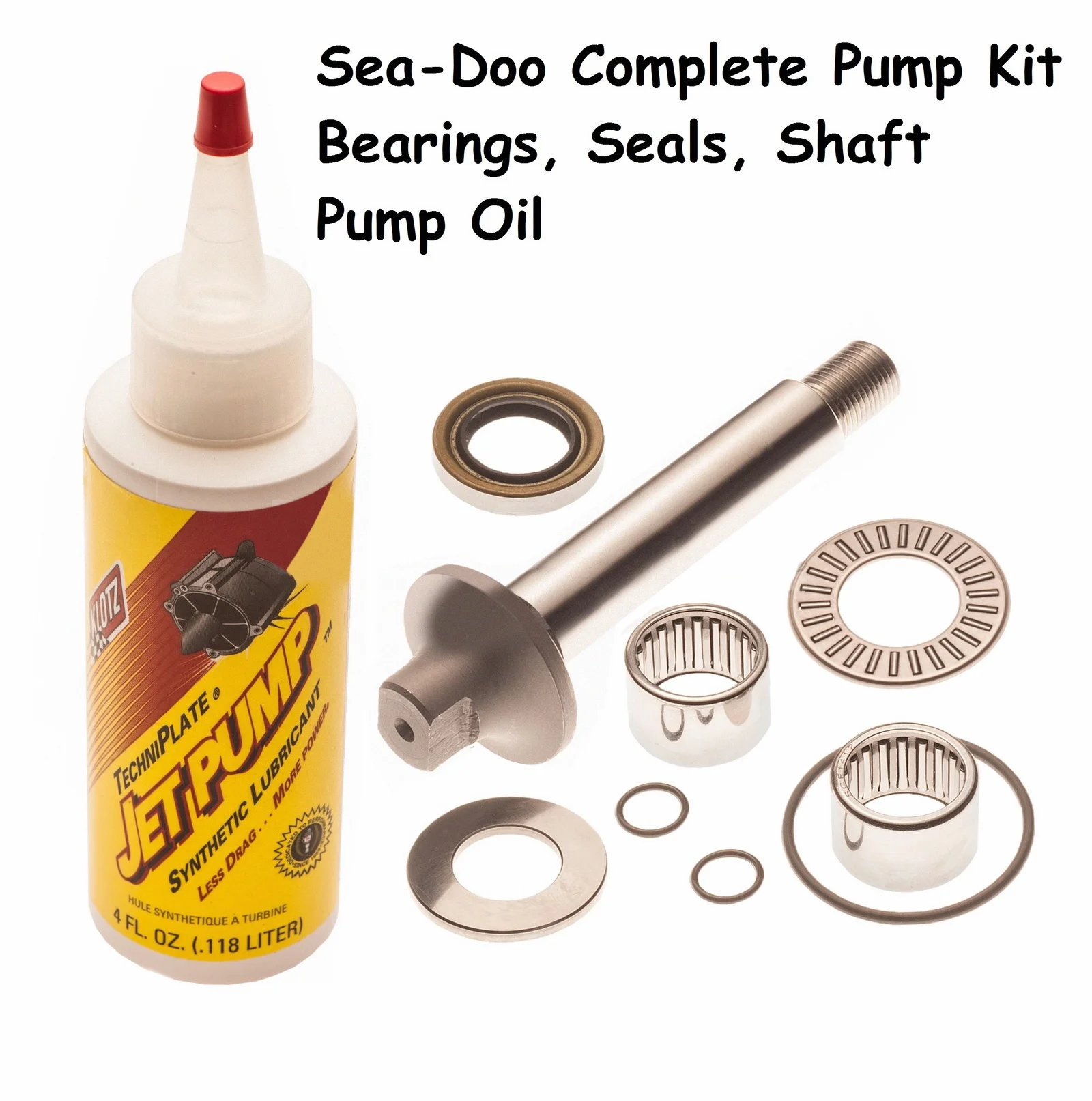 Sea Doo Pump Rebuild Kit Shaft Bearings And Oil 587 650 GT SP SPI XP GTX GTS SPX