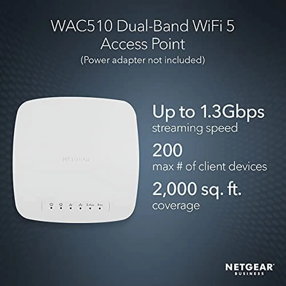 NETGEAR WAC510-100NAS - Discontinued by Manufacturer