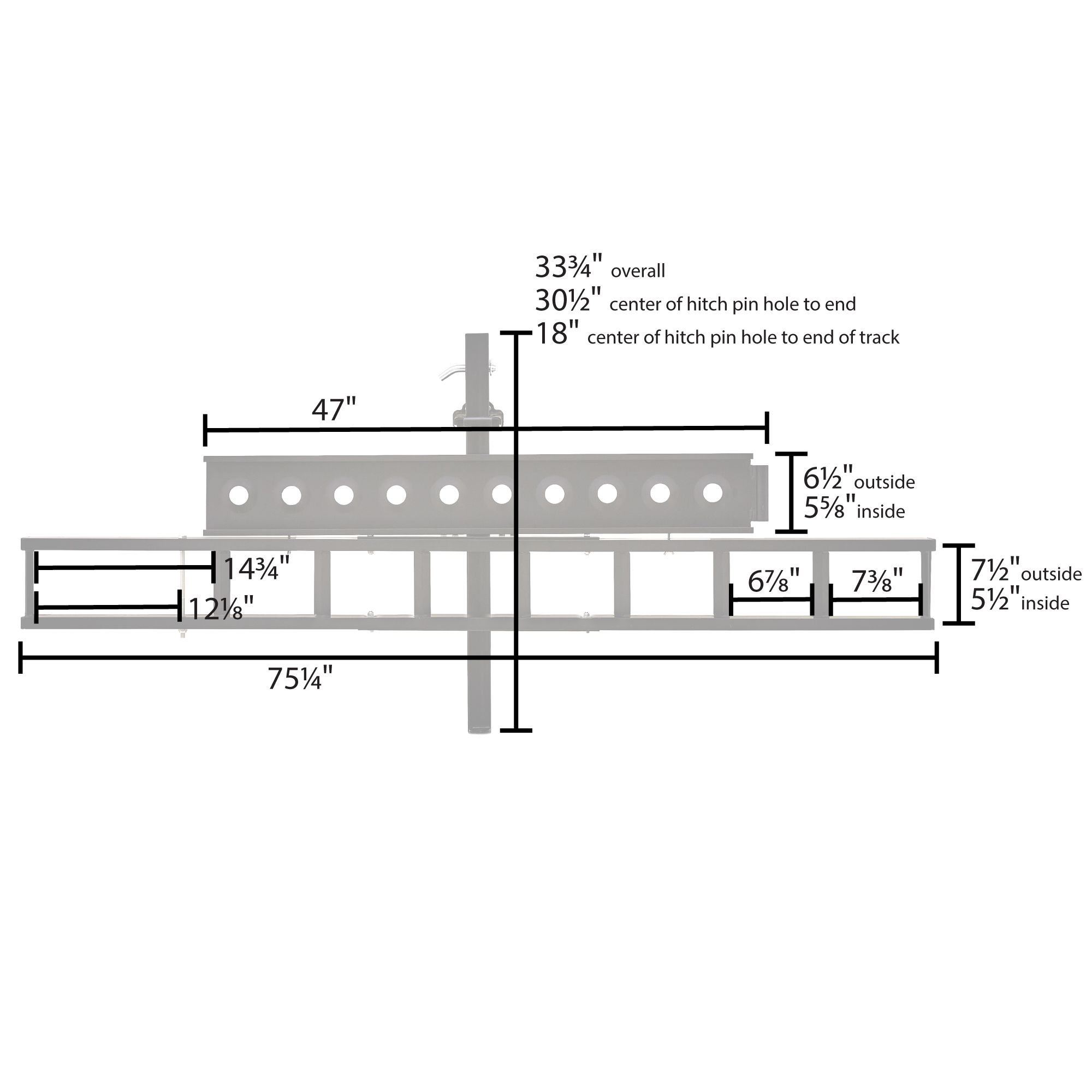 Black Widow Pro Black Anodized Aluminum Dirt Bike Carrier - 400 lb. Capacity