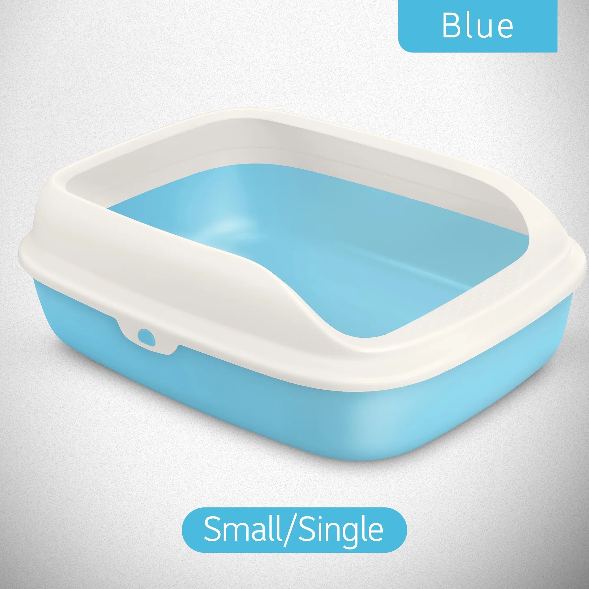 Open-type Cat Litter Box - Precise Corner Edges Retractable Cover Double-layer Design Sloping Pedal - For a Better User Experience and Easy Cleaning