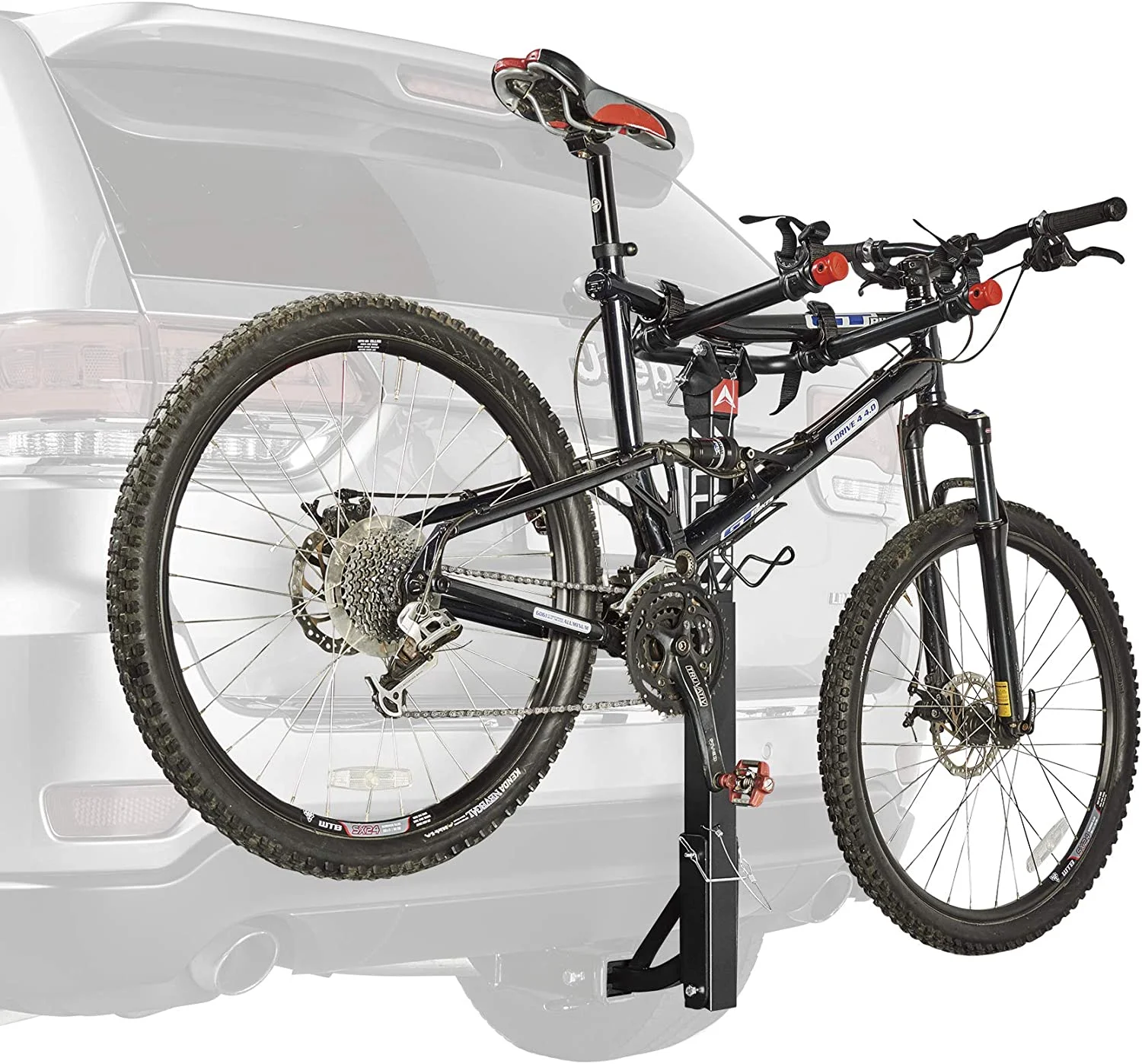 Allen Sports Deluxe 2-Bike Hitch Mount Rack , Silver/Black (522RR)