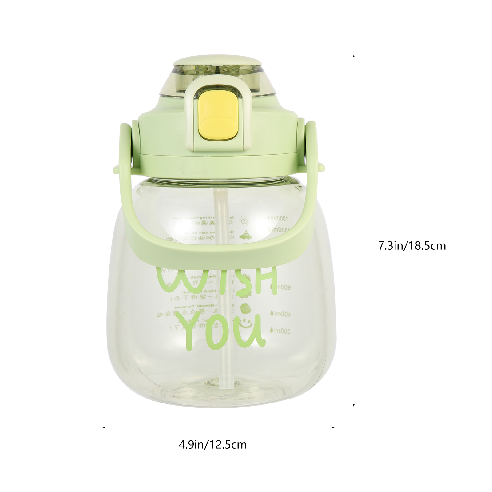 HOMEMAXS 1 Set of Big Belly Water Container Transparent Water Bottle Large Capacity Water Dispenser