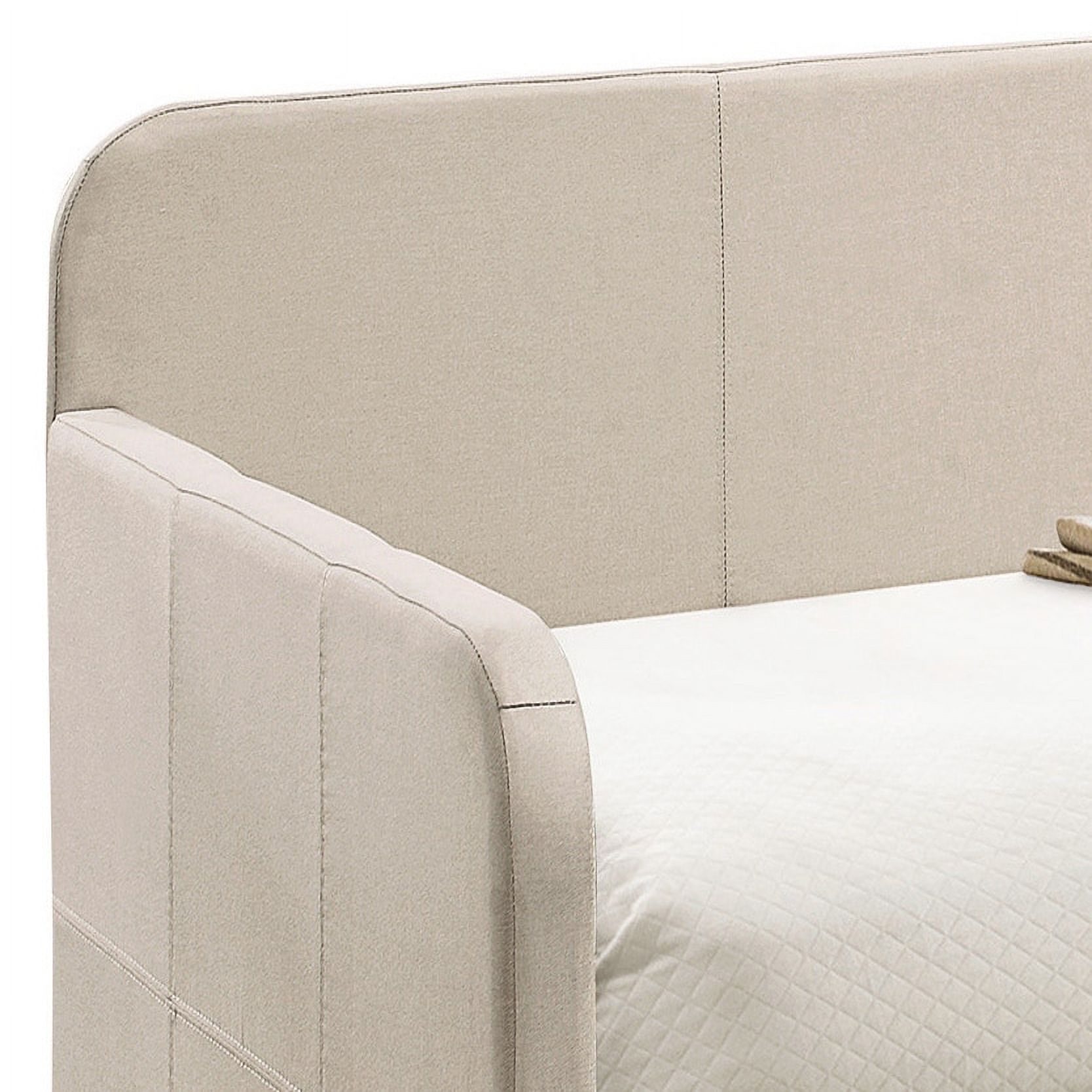 Karinna Fog Upholstered Twin Daybed with Trundle