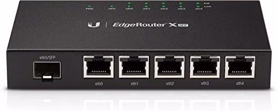 Restored Ubiquiti Edgerouter X SFP - Router - Desktop - Black (ER-X-SFP) (Refurbished)