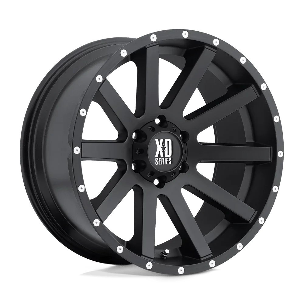 XD Series Heist XD818, 20 x 10 with 5 on 5 Bolt Pattern - Black-XD81821050724N Wheel Rim