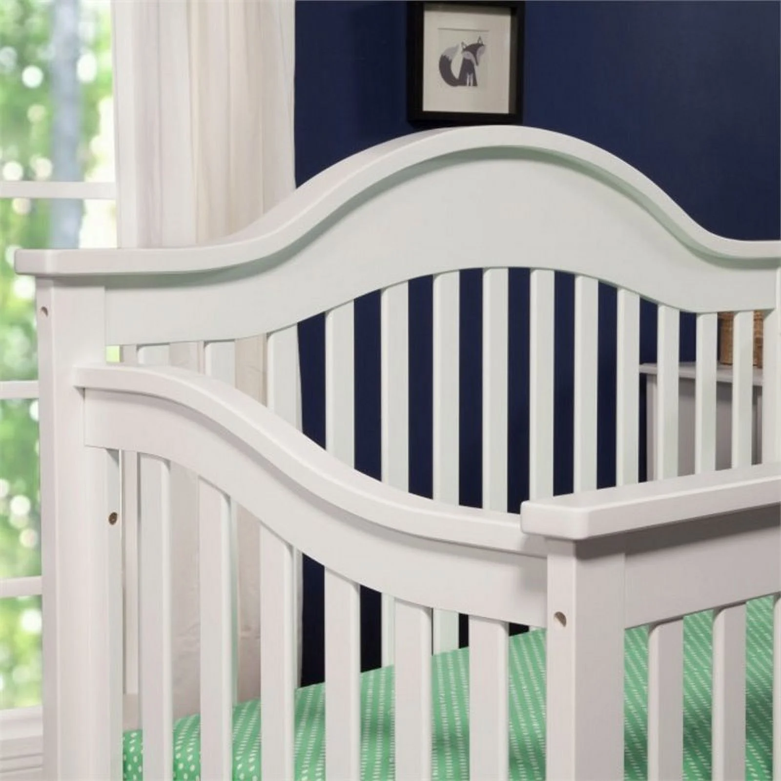 DaVinci Jayden 4-in-1 Convertible Wood Crib in White