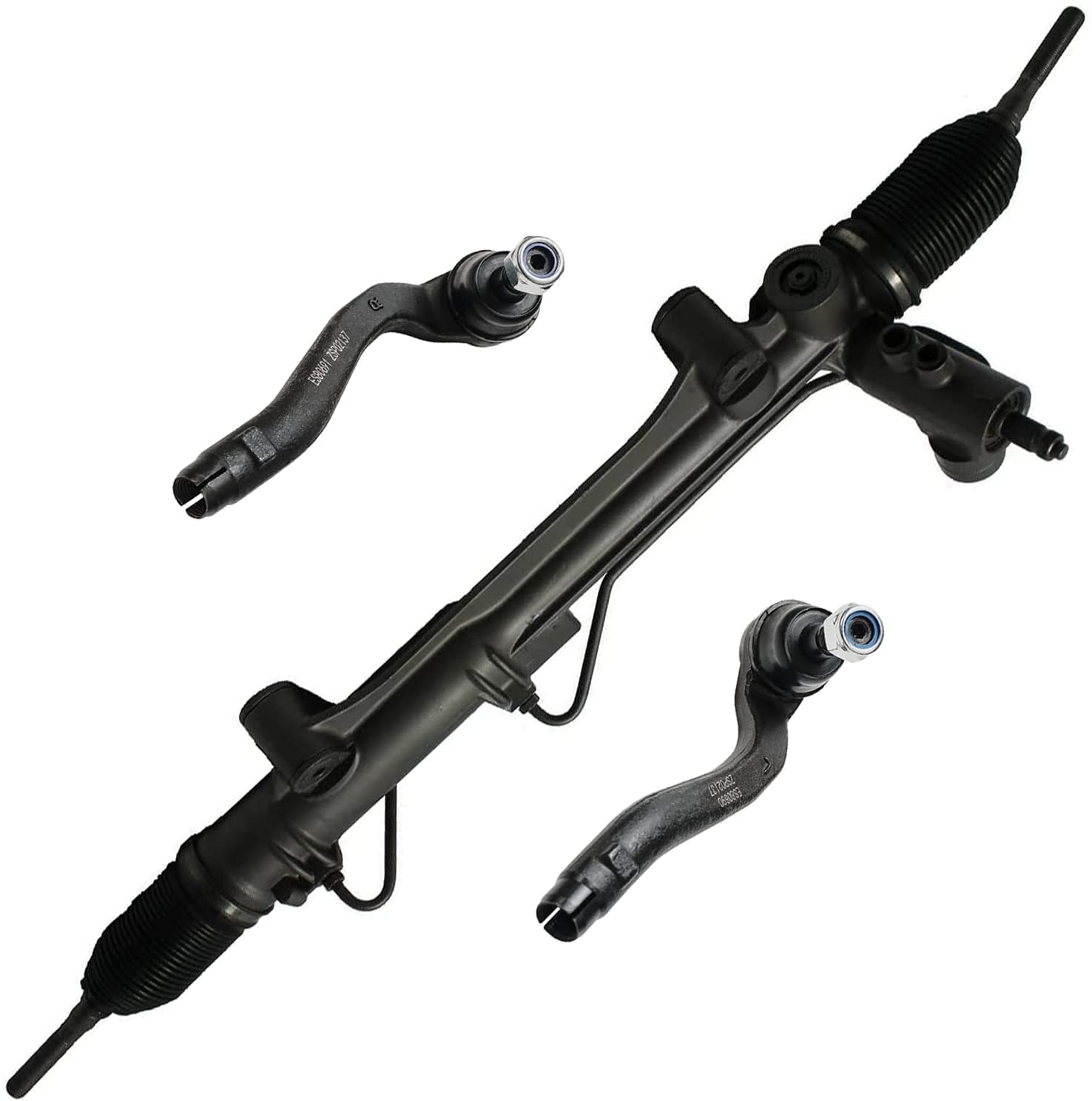 Detroit Axle - Power Steering Rack & Pinion Tie Rods Replacement for Mercedes-Benz ML320 ML430