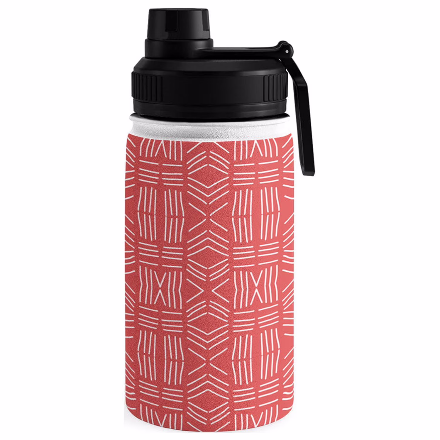 Society6 Mirimo Tribal Red Water Bottle 12 oz