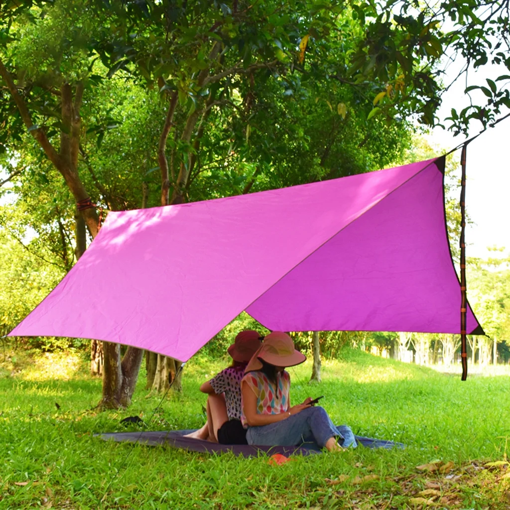 Waterproof Canopy Hammock Rain Backpacking Camping Tent Tarps