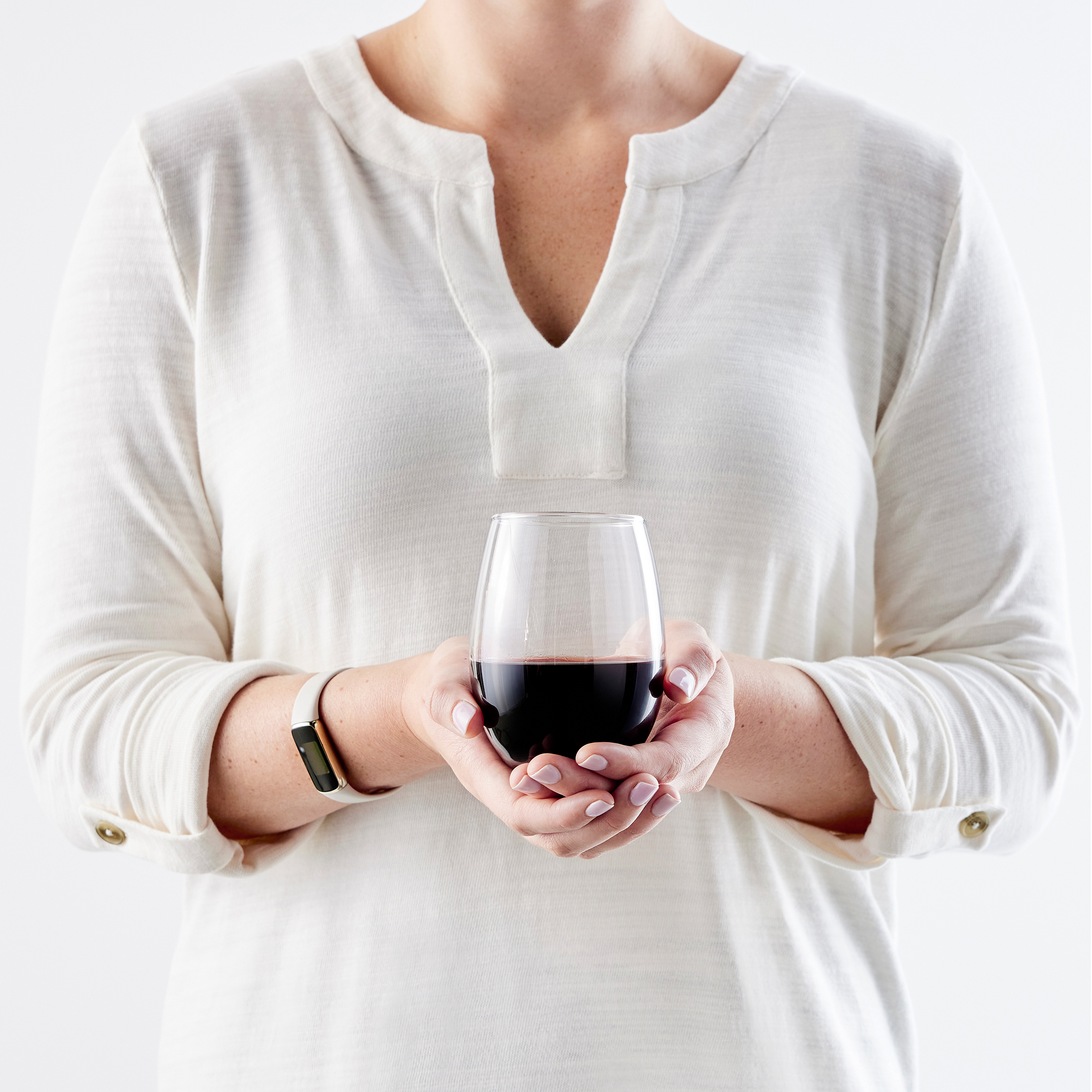 Luminarc 15 oz. Cachet Clear Stemless Wine Glass 12 Piece Set