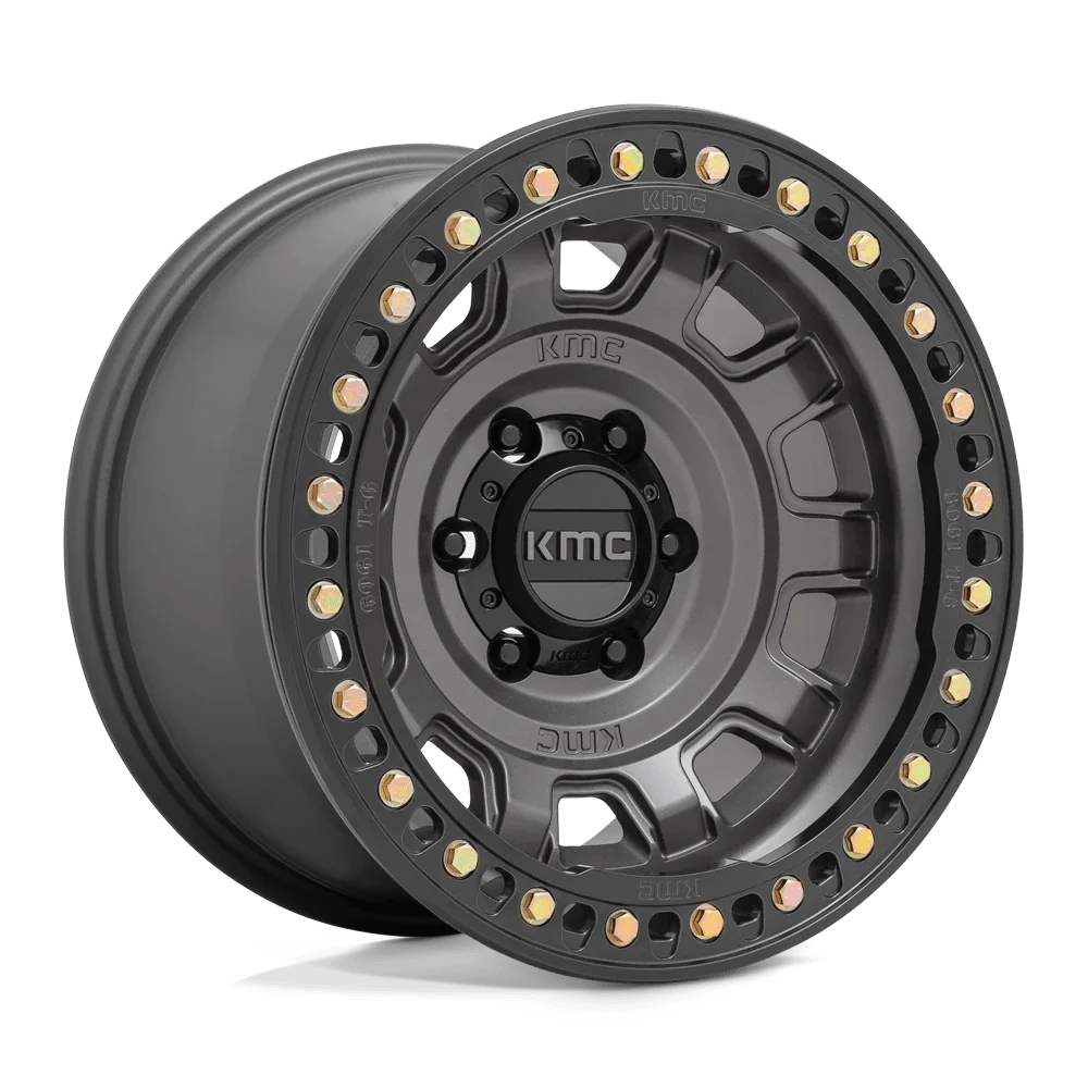 Kmc Km236 Tank Beadlock 17X9 5X127 -15Et 71.5Cb Anthracite Wheel