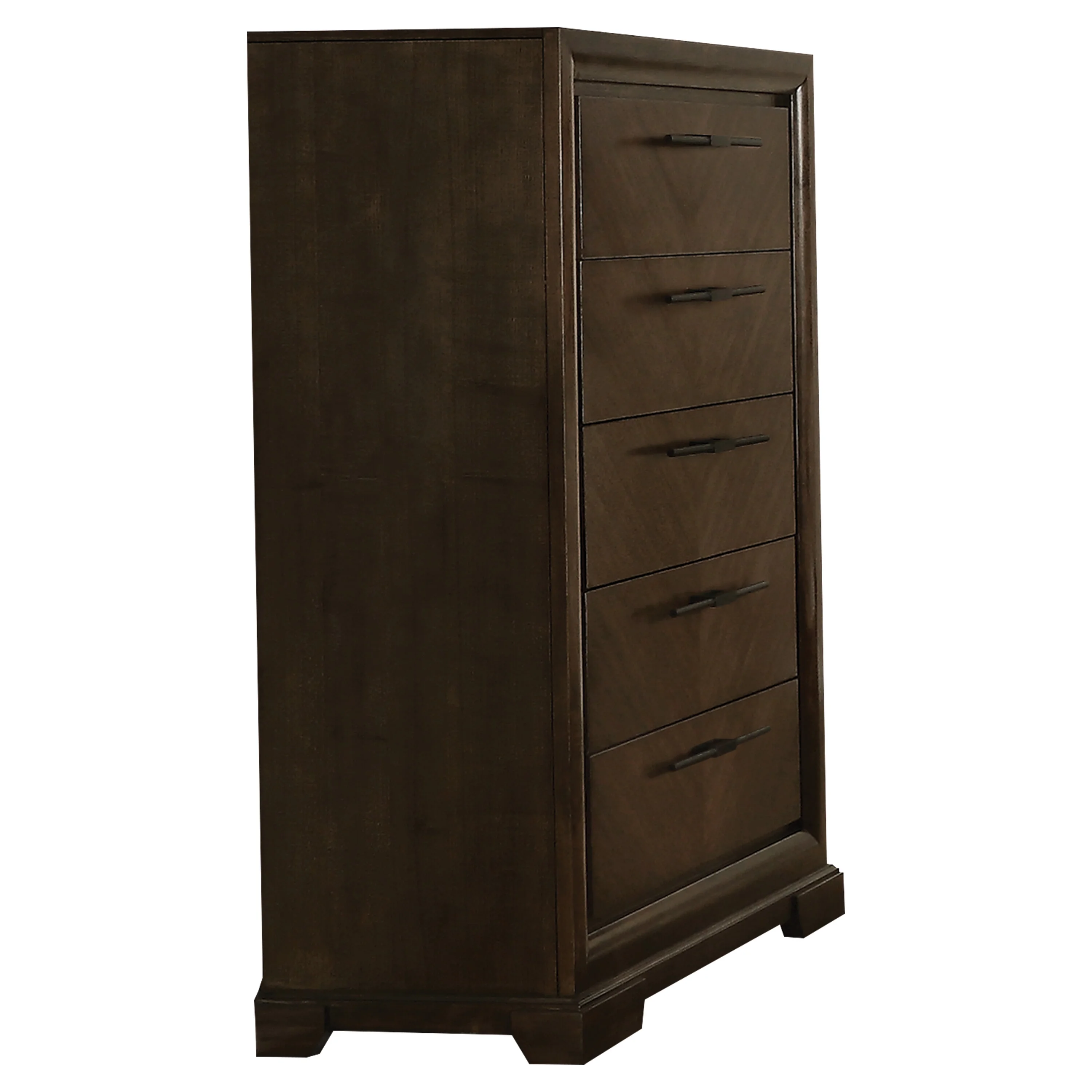 ACME Selma Chest with 5 Self-Closing Drawers in Tobacco