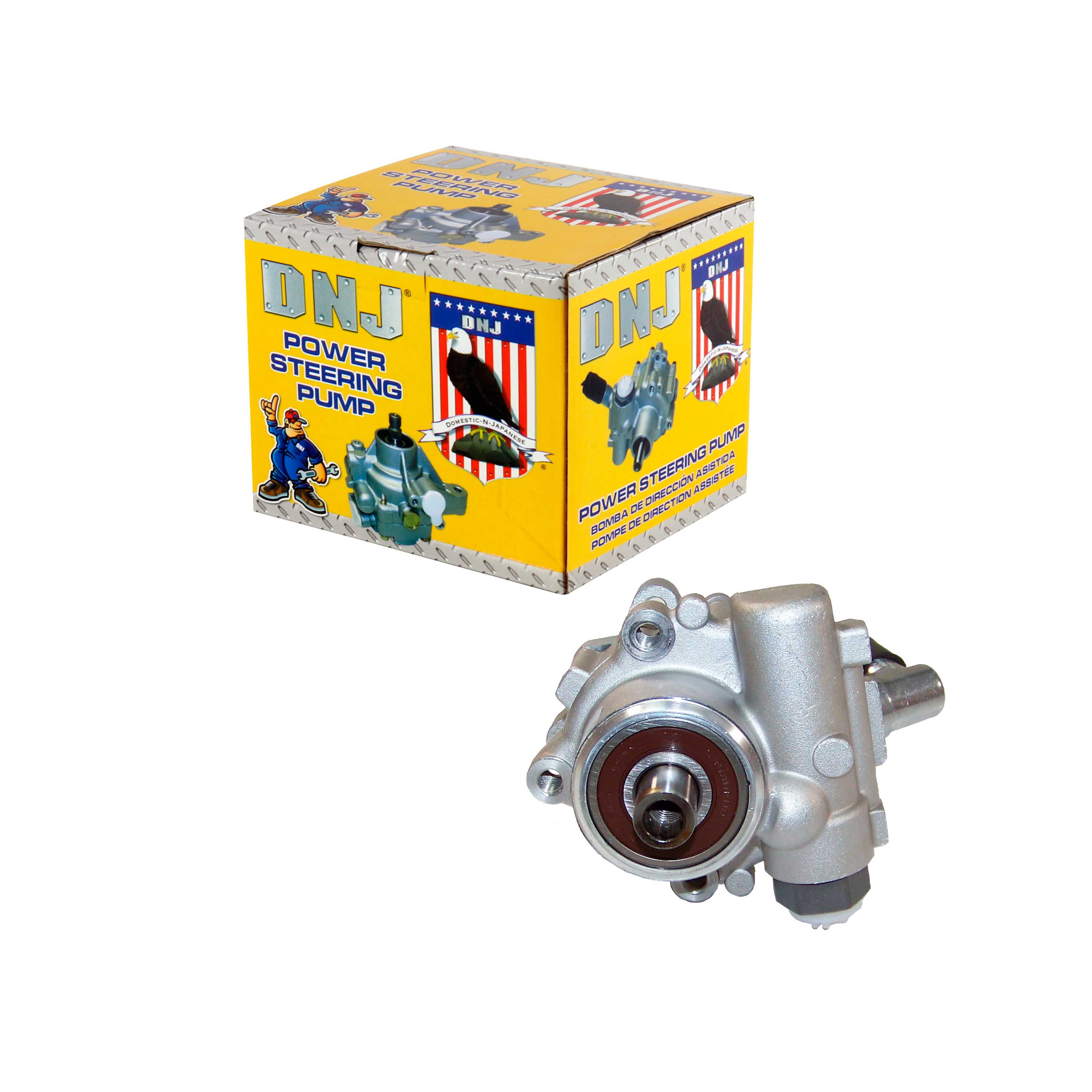 DNJ PSP1001 New Power Steering Pump Fits Cars & Trucks 07-16 Dodge Freightliner T/D 3.0L DOHC