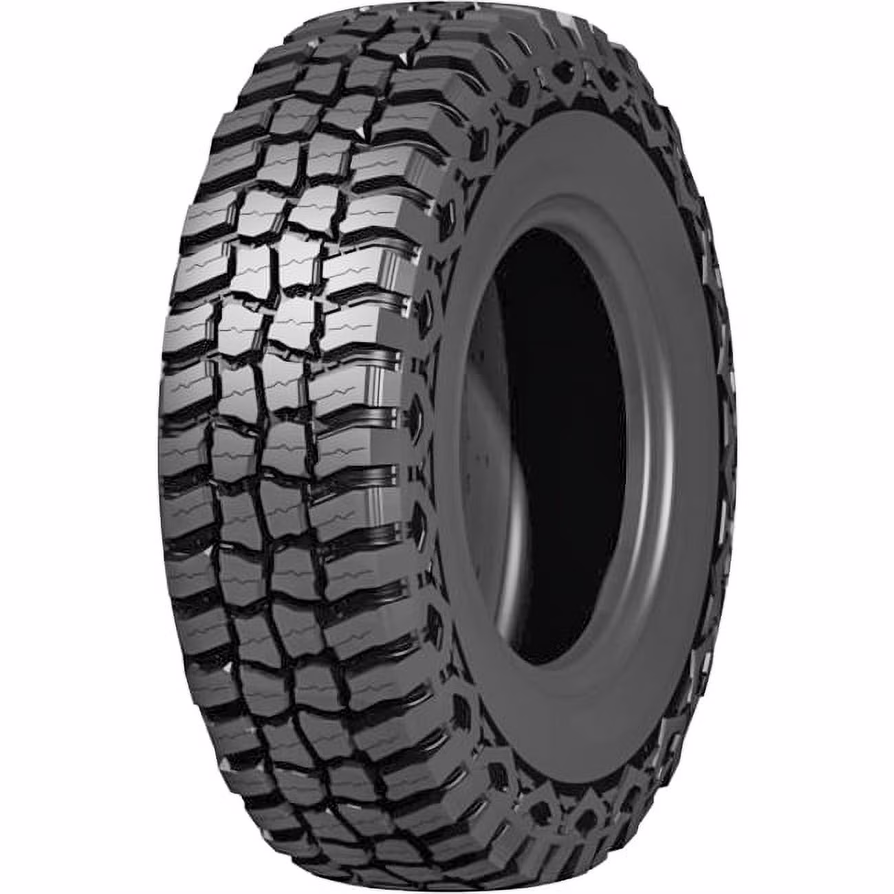 Pair of 2 (TWO) Vercelli Terreno M/T LT 33X12.50R22 Load F 12 Ply MT Mud Tires