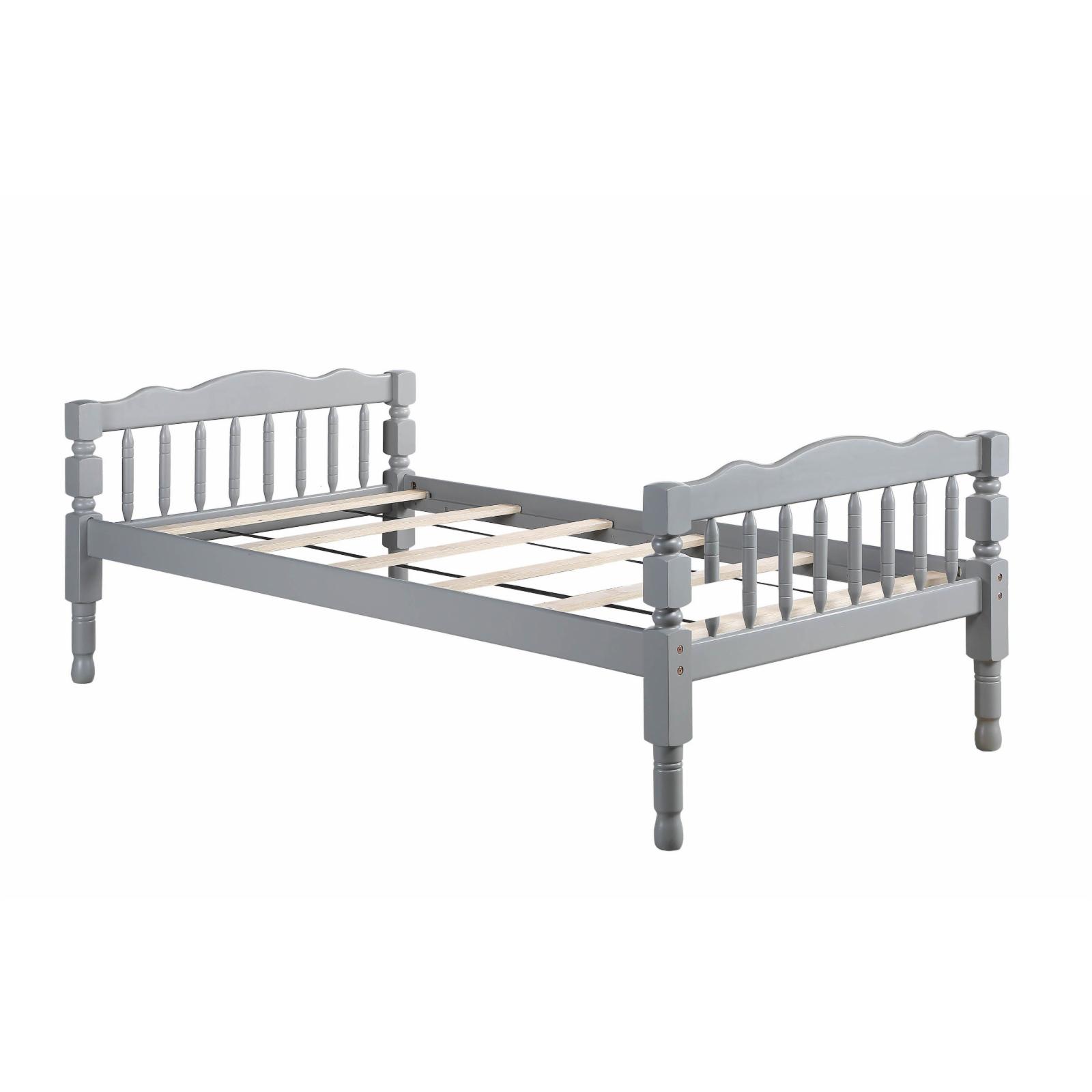 ACME Homestead Twin Twin Bunk Bed in Dark Blue Finish
