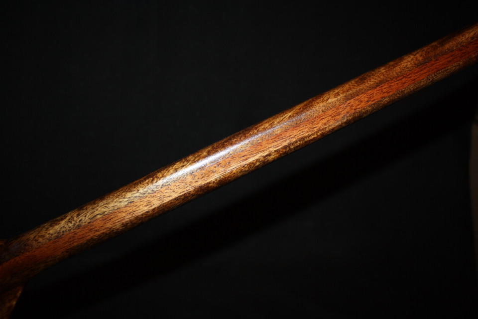 Exquisite Outrigger Koa Paddle w/ Inlay 50