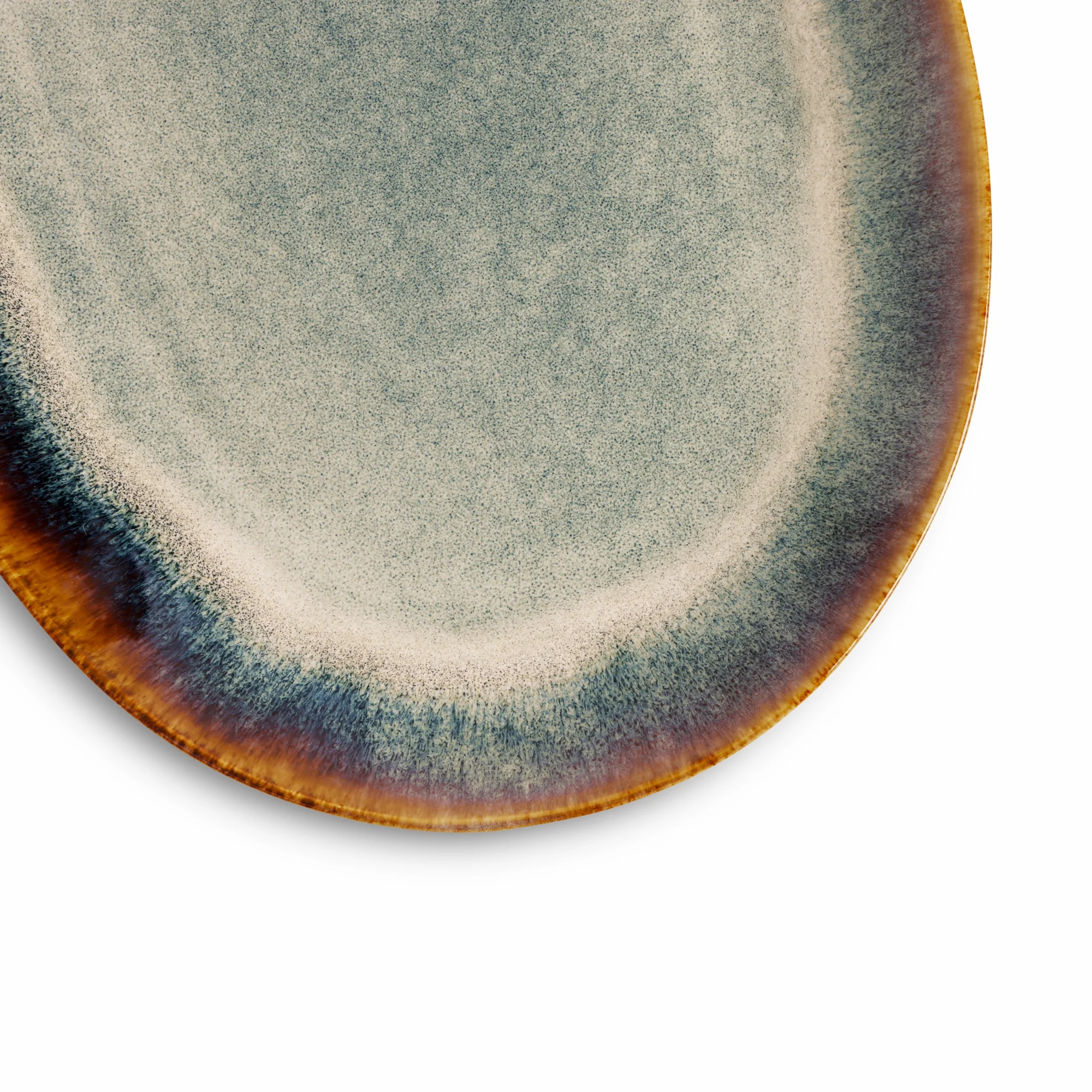 Yellowstone Ceramic Oval Platter, Kayce Collection