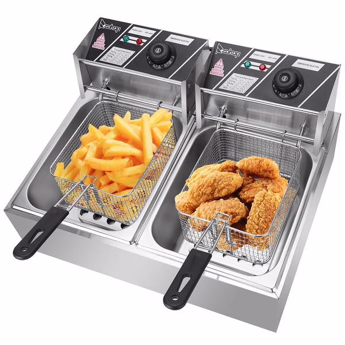 Mother's Day Sales - Dual Tank Electric Deep Fryer