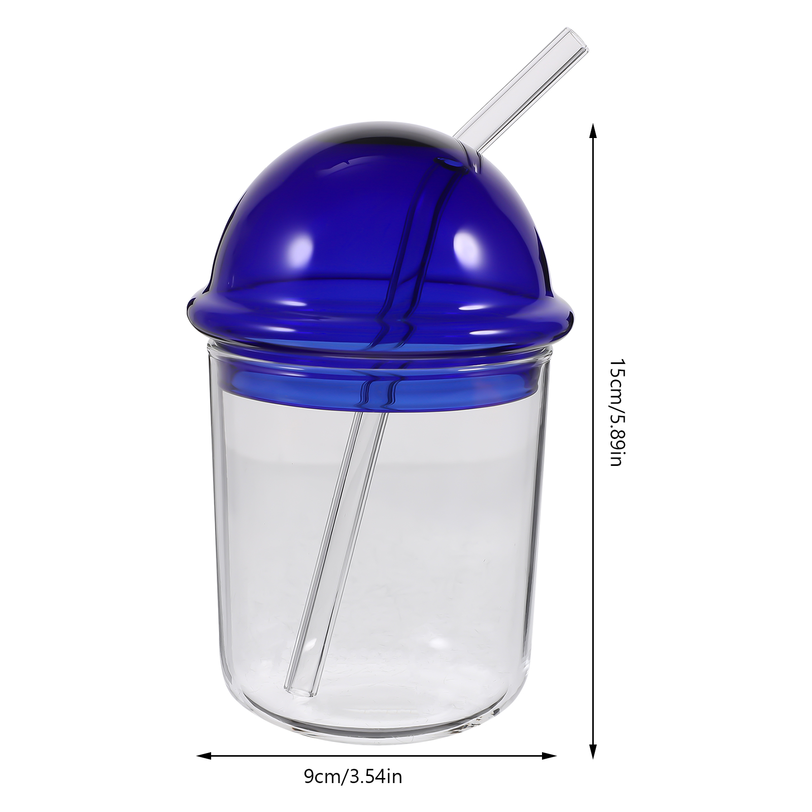 1 Set of Transparent Water Drinking Bottle Reusable Water Cup Juice Beverage Water Cup