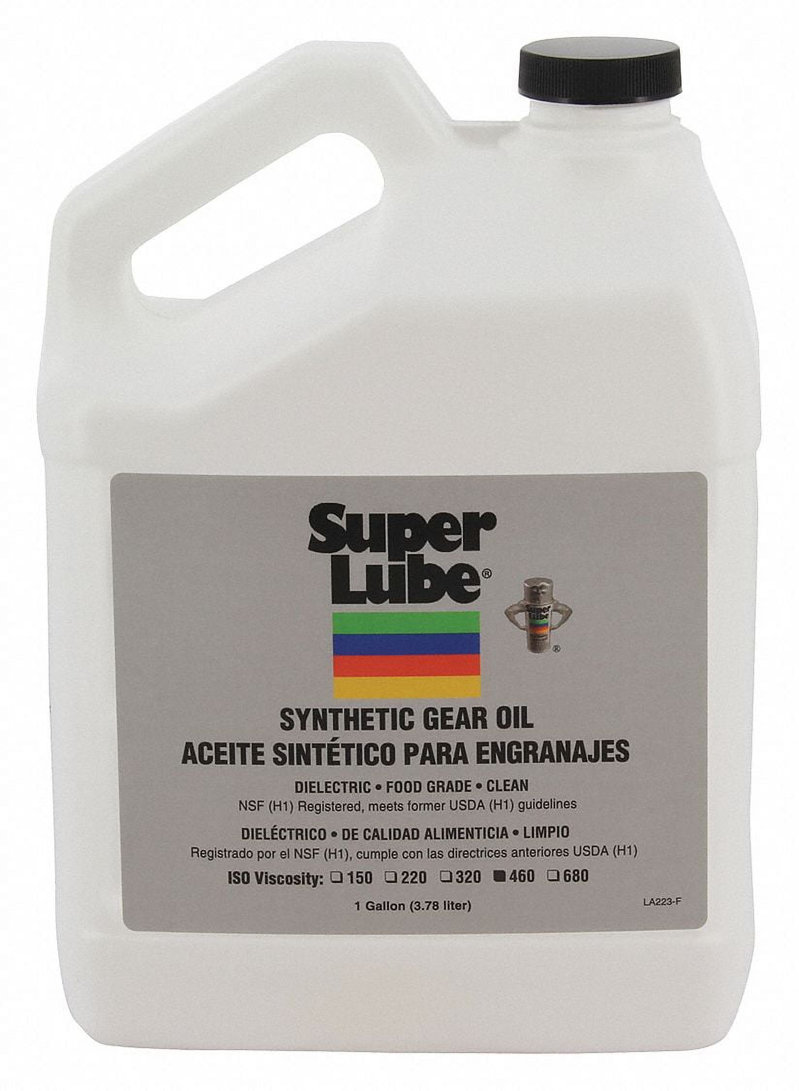 Super Lube Synthetic Gear Oil,ISO 460,1 Gal.  54401